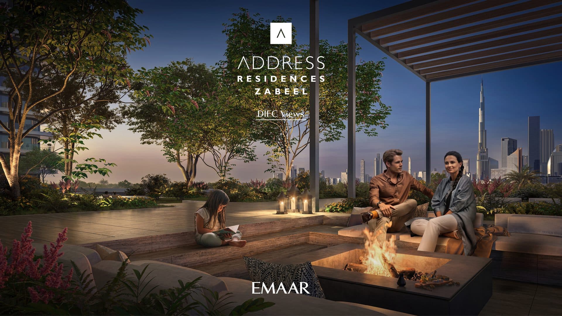 Address Residences Zabeel — Terrace