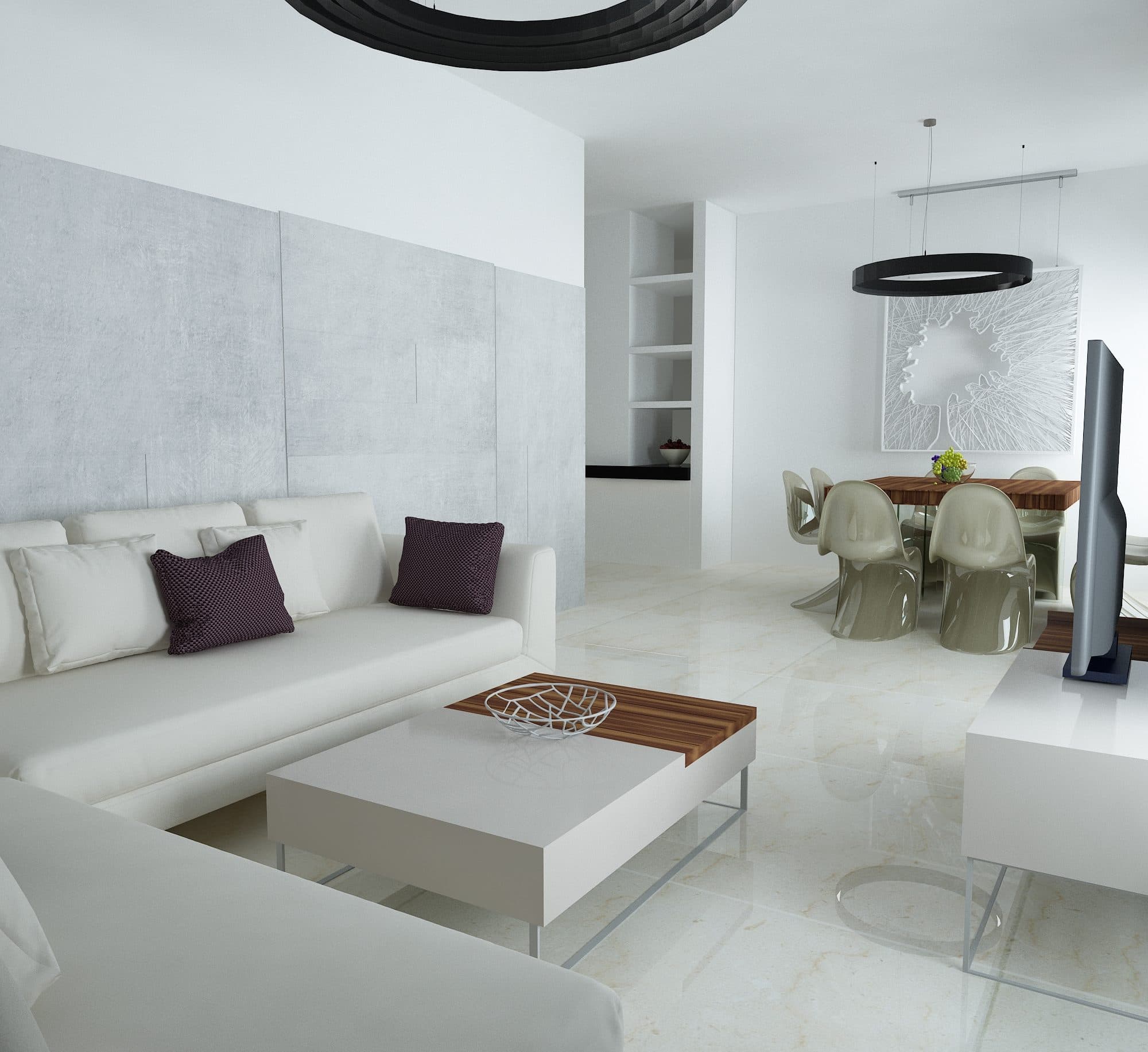 Al Raha Lofts One — Living room