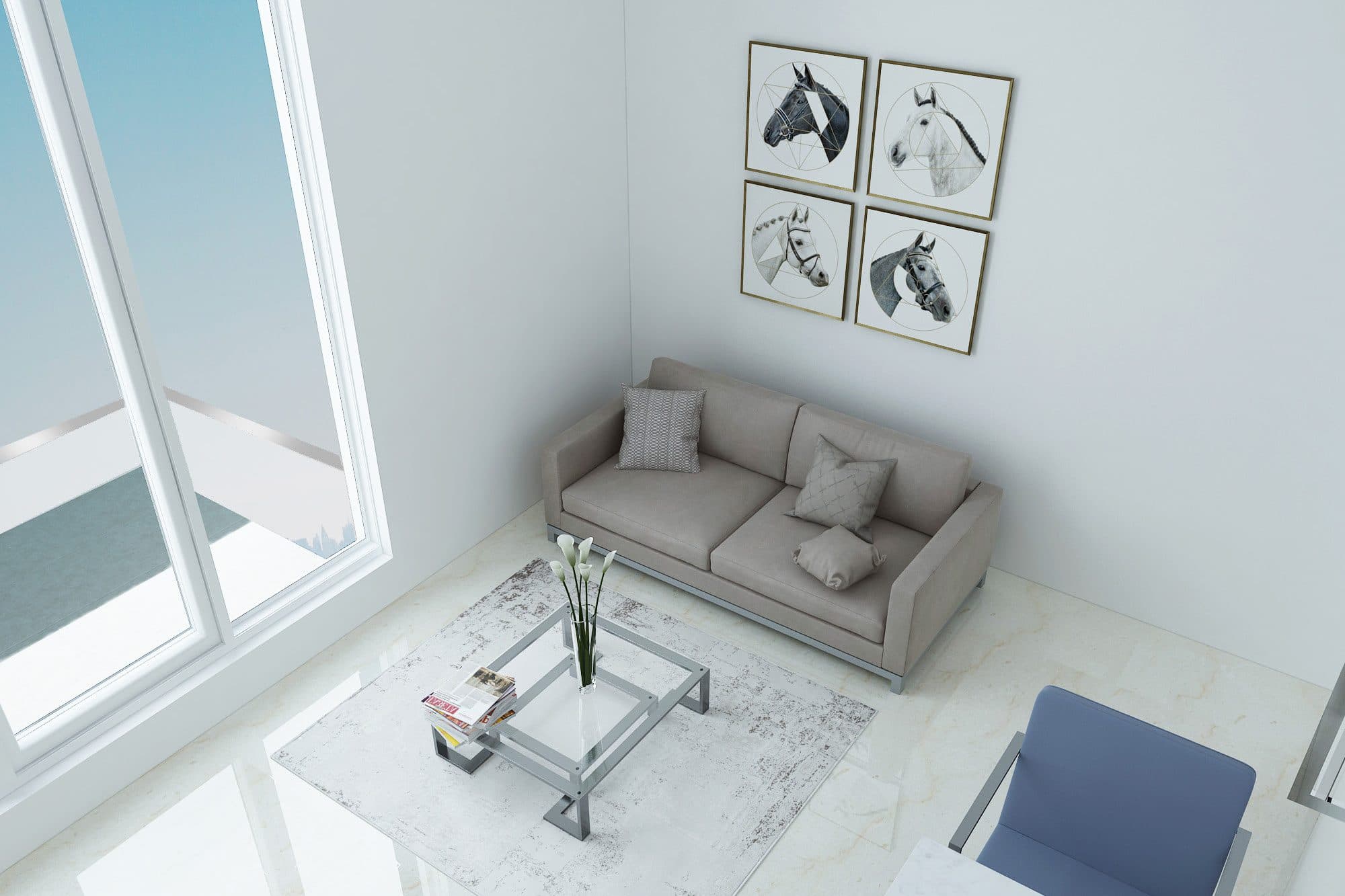 Al Raha Lofts One — Studio living