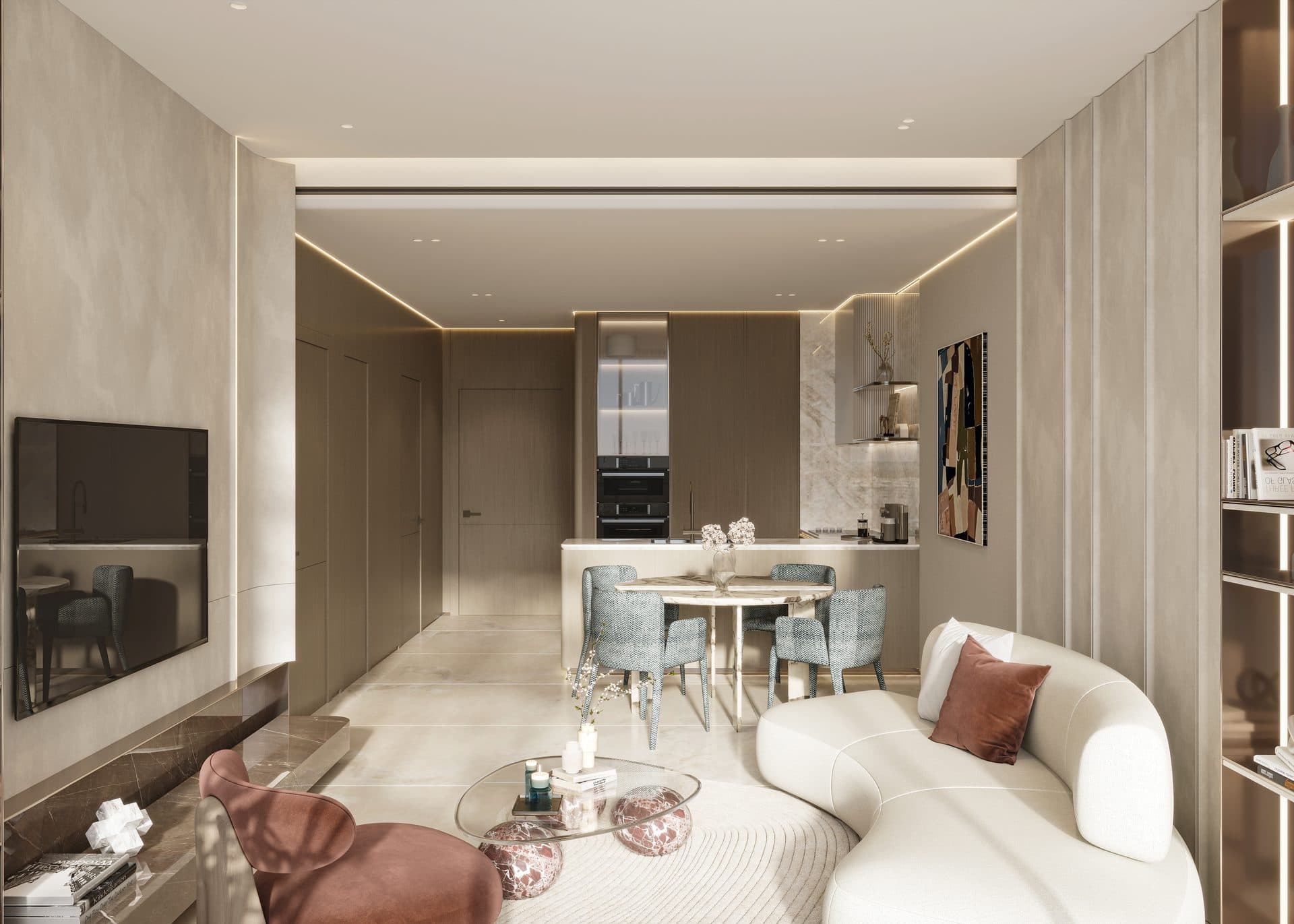 Allegro Park — Living room