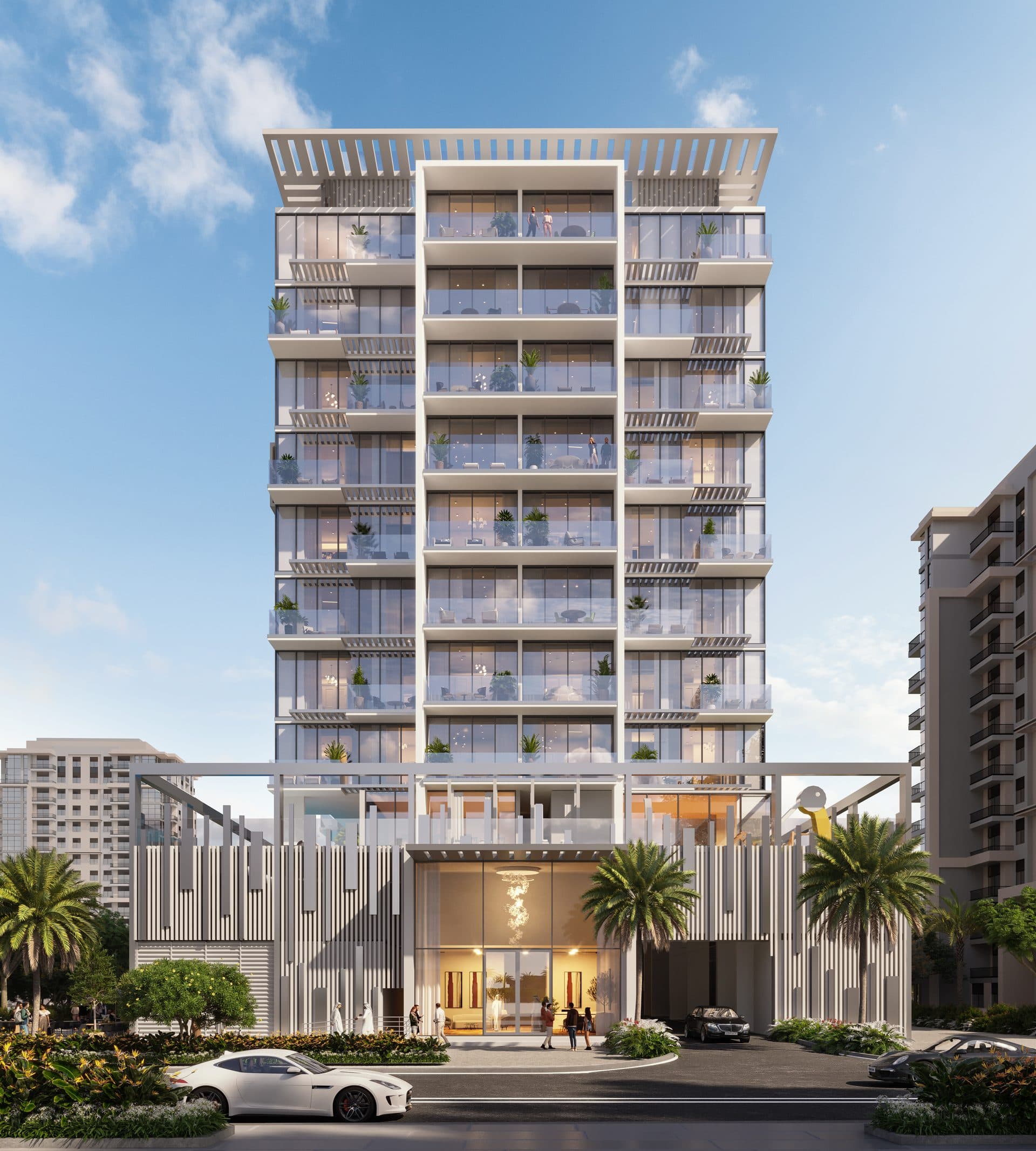 Allegro Residences — Exterior day
