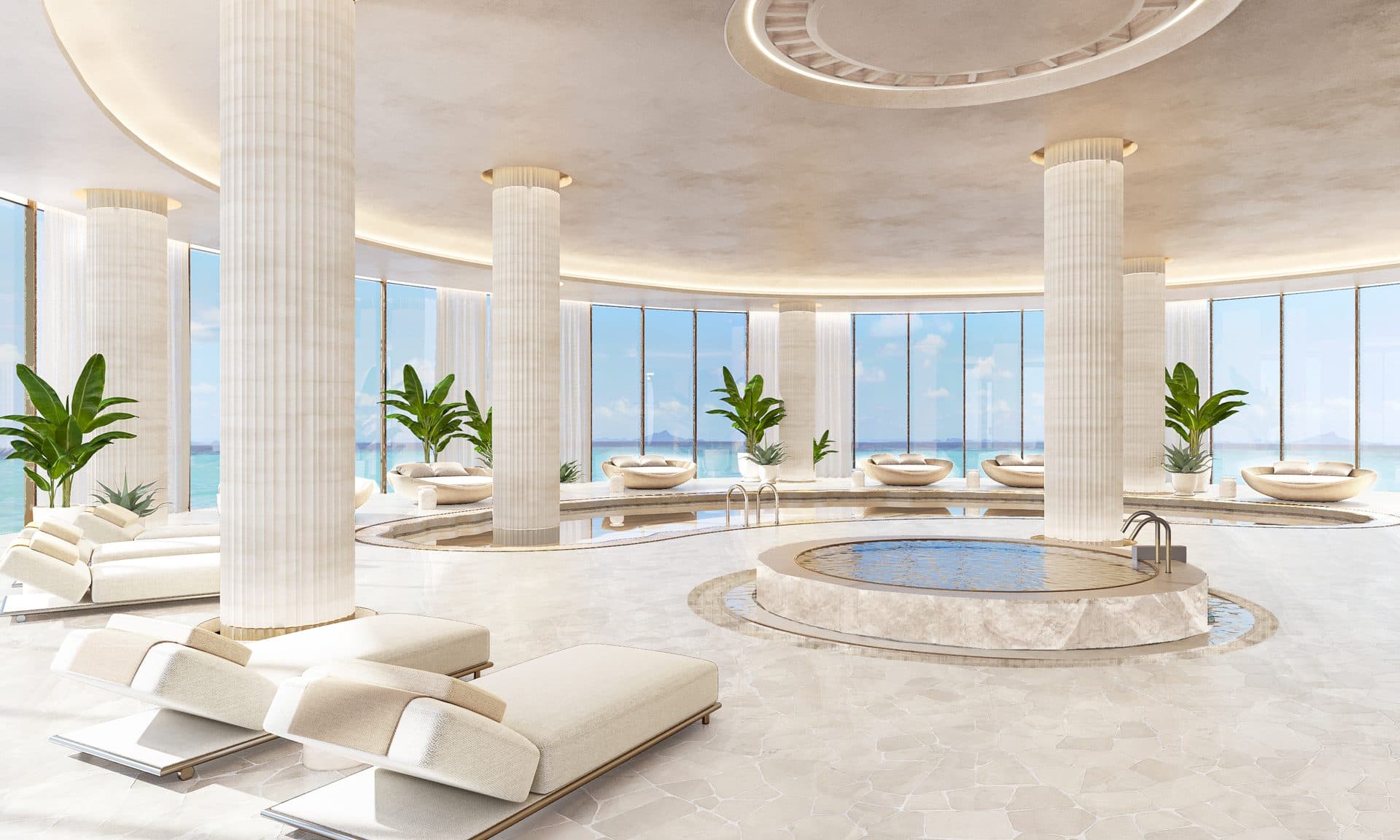 AMRA Integrative Wellness Resort — Pool view