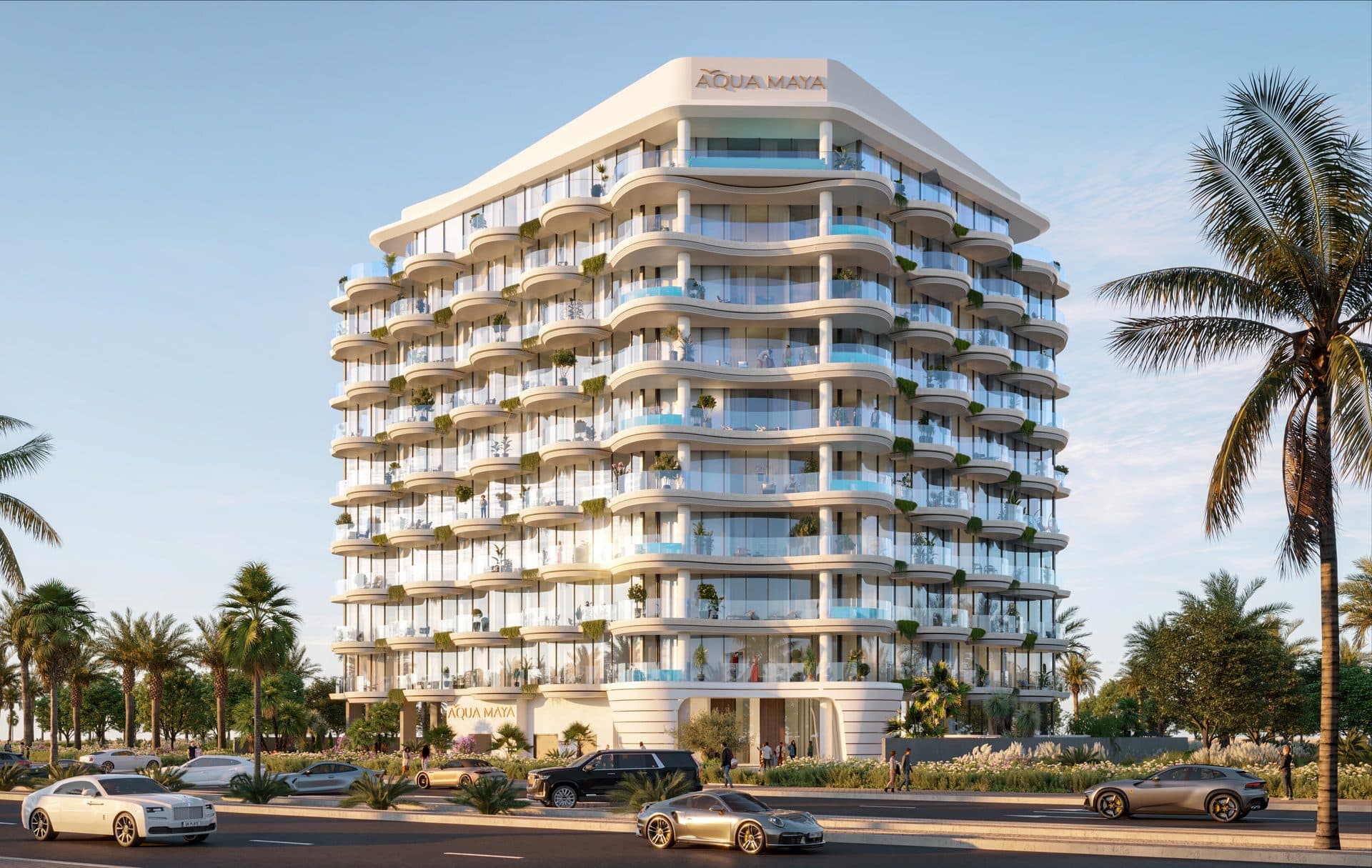 Aqua Maya — Exterior day