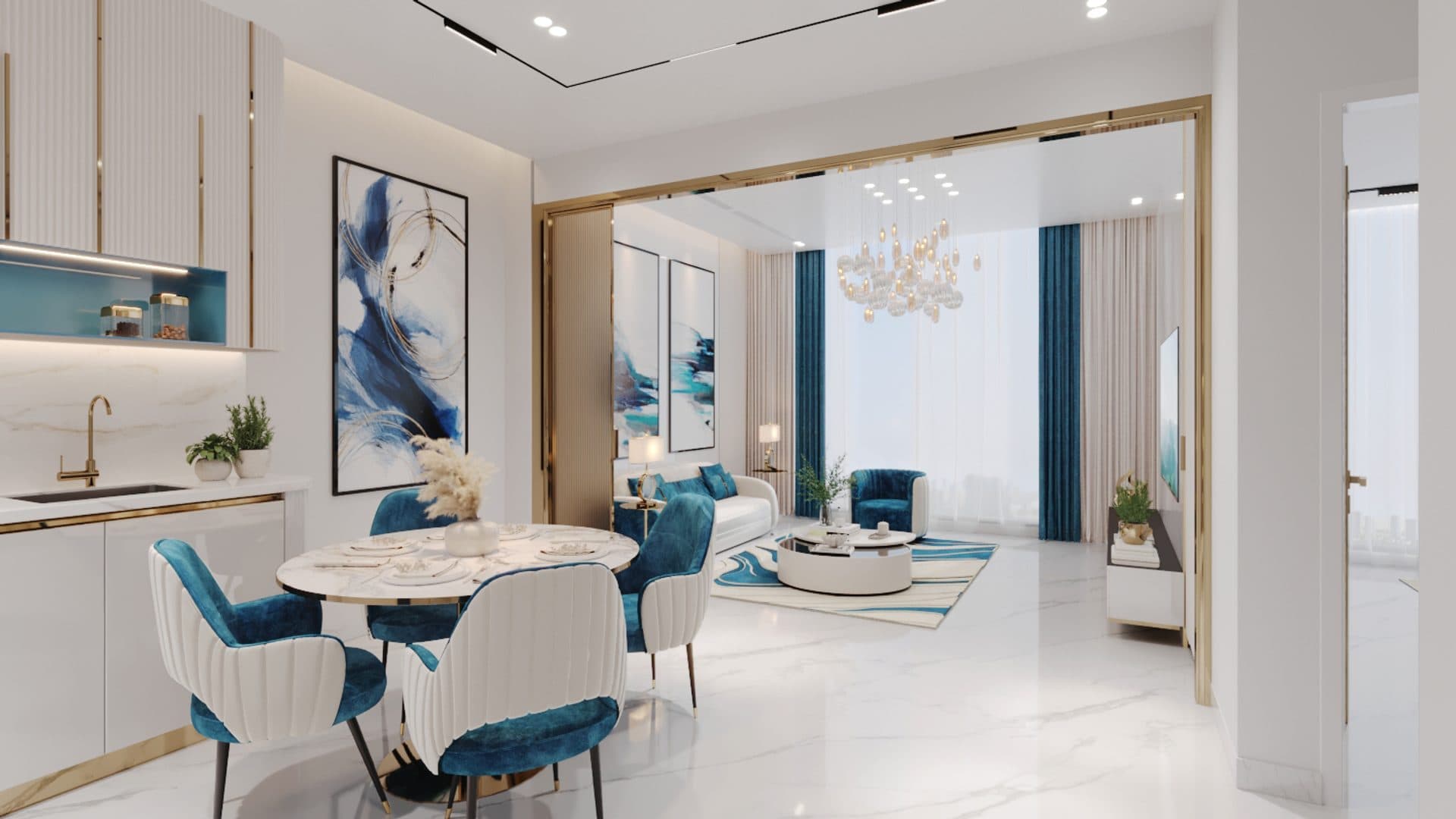 Aspirz by Danube — 1bhk living