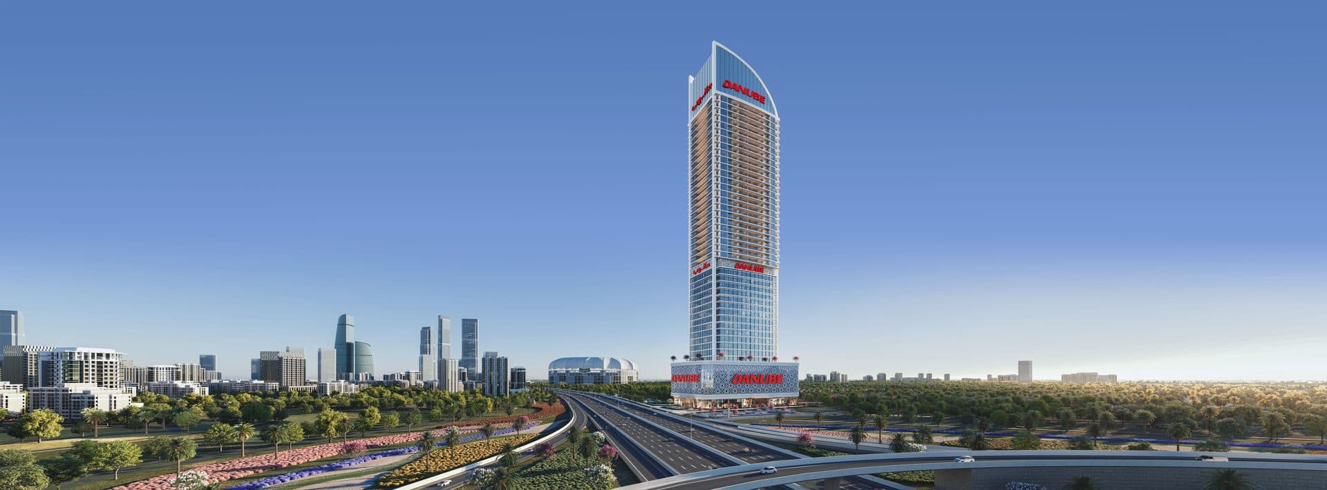 Aspirz by Danube — Tower exterior