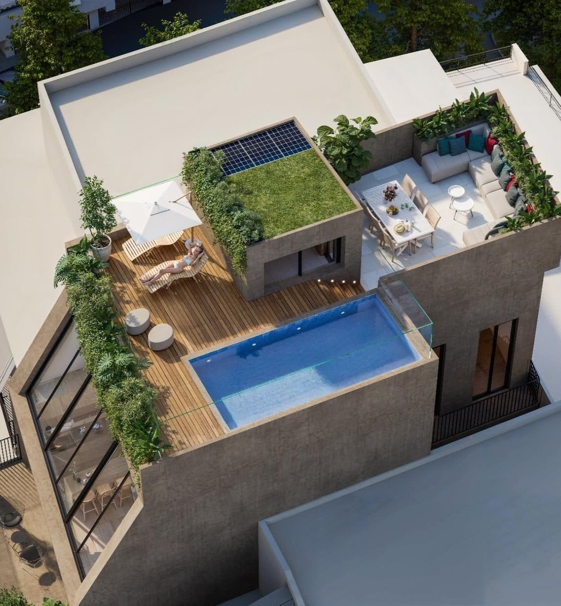 ATHINUM 5 — Rooftop pool