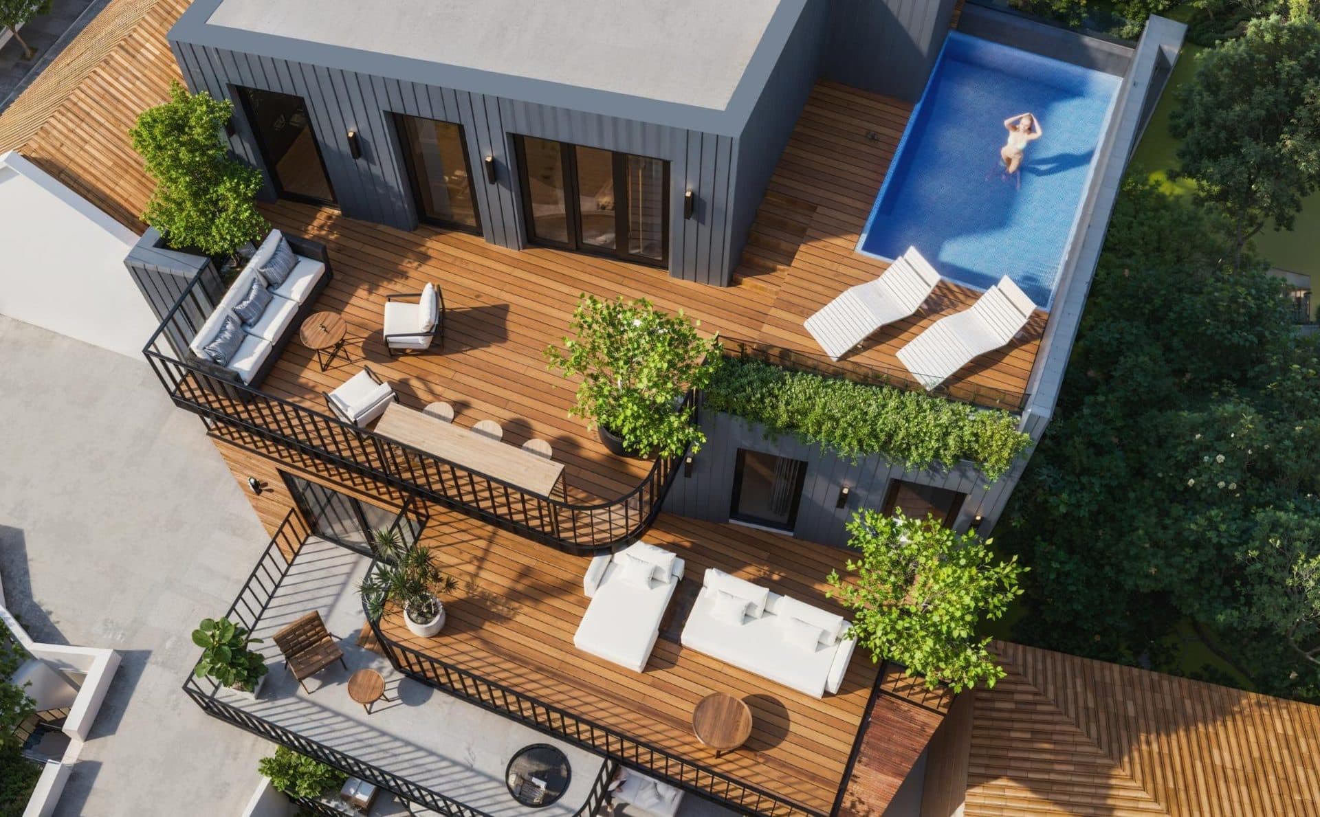 ATHINUM 7 — Rooftop terrace