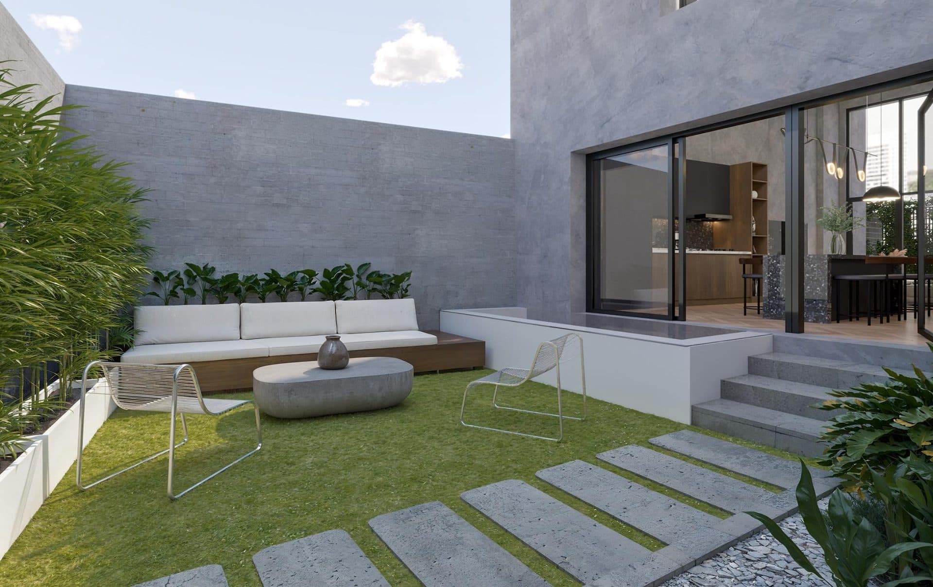 ATHINUM 8 — Garden courtyard