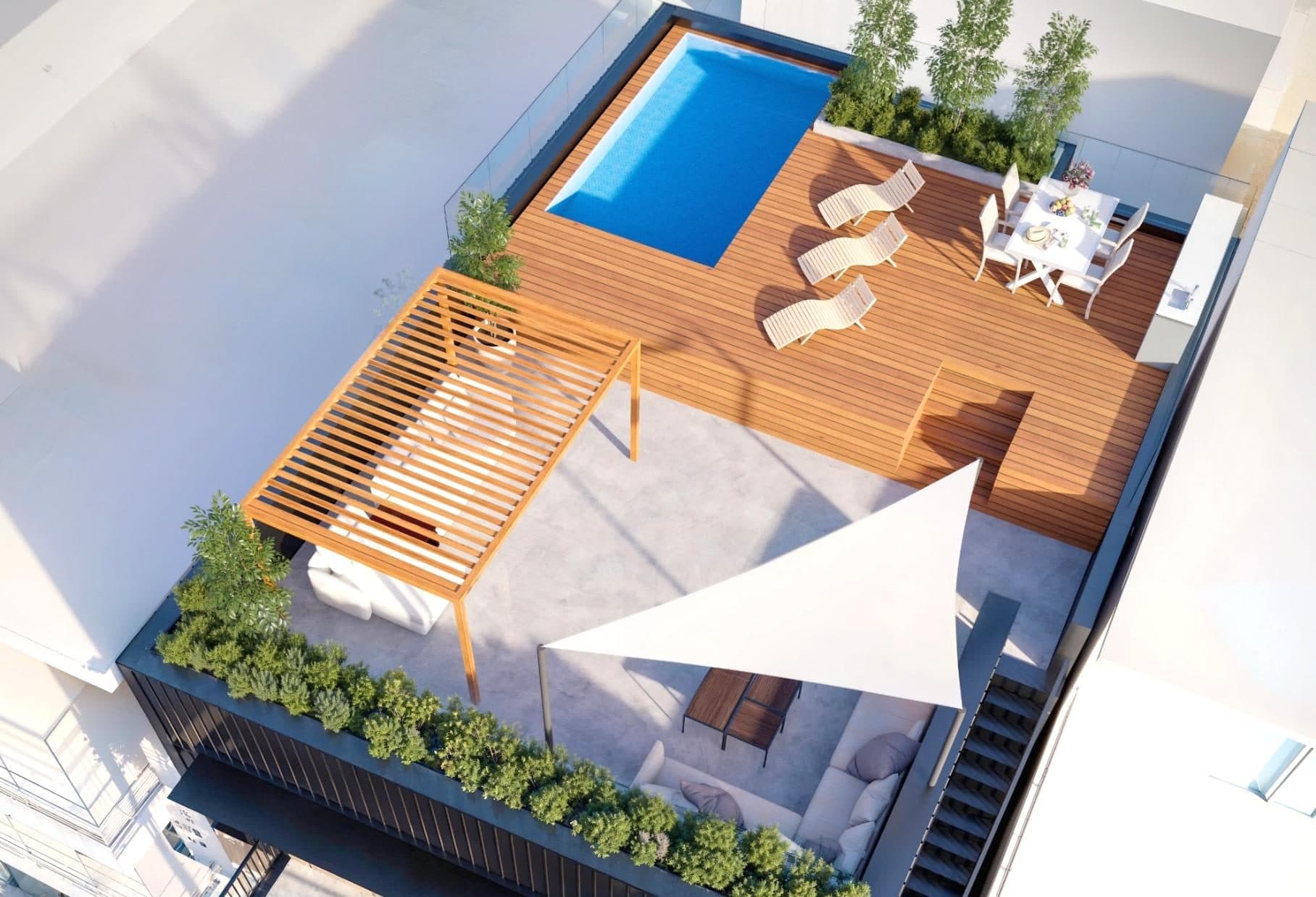 ATHINUM 9 — Rooftop pool