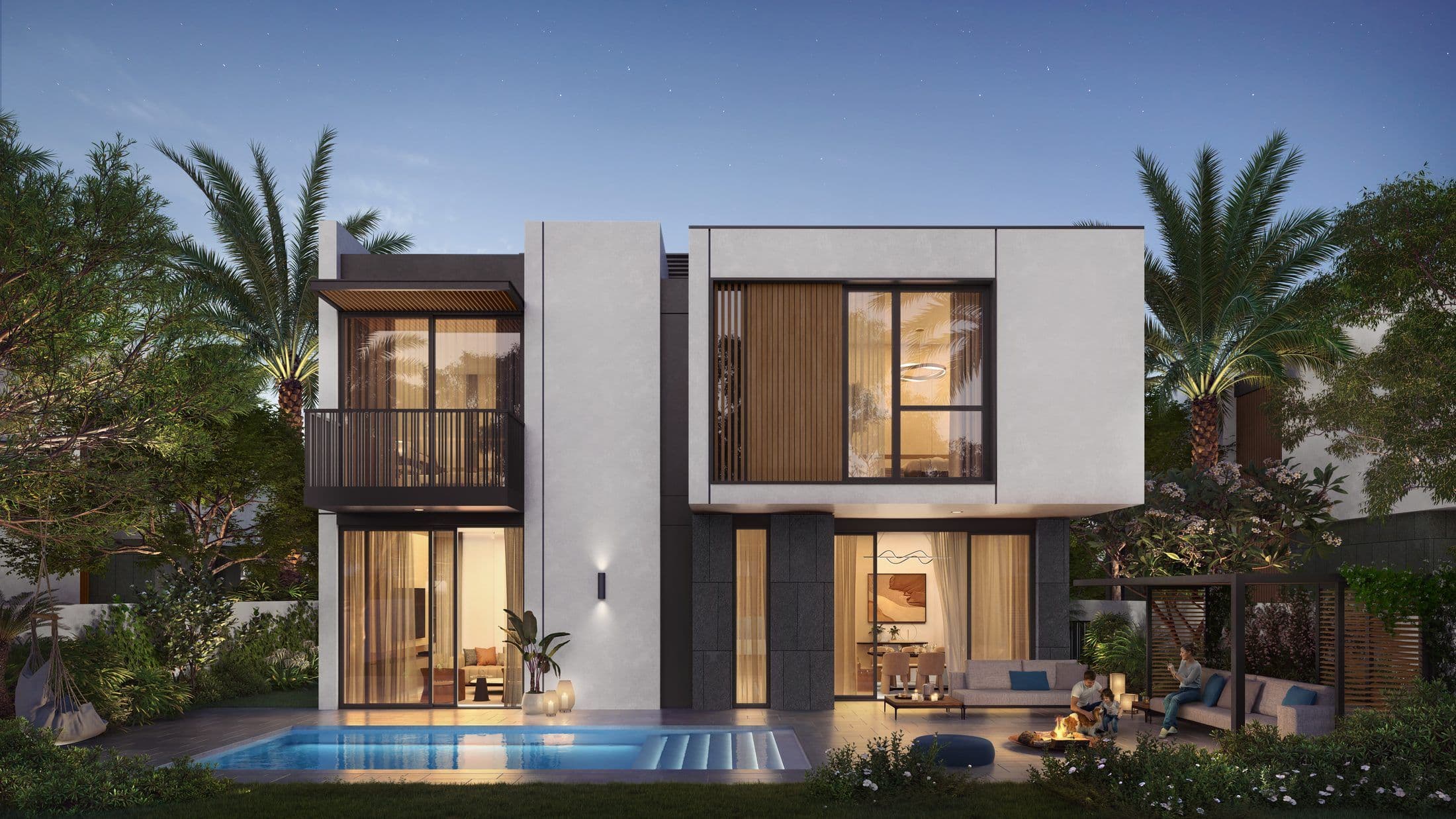 Athlon — 5bed villa evening