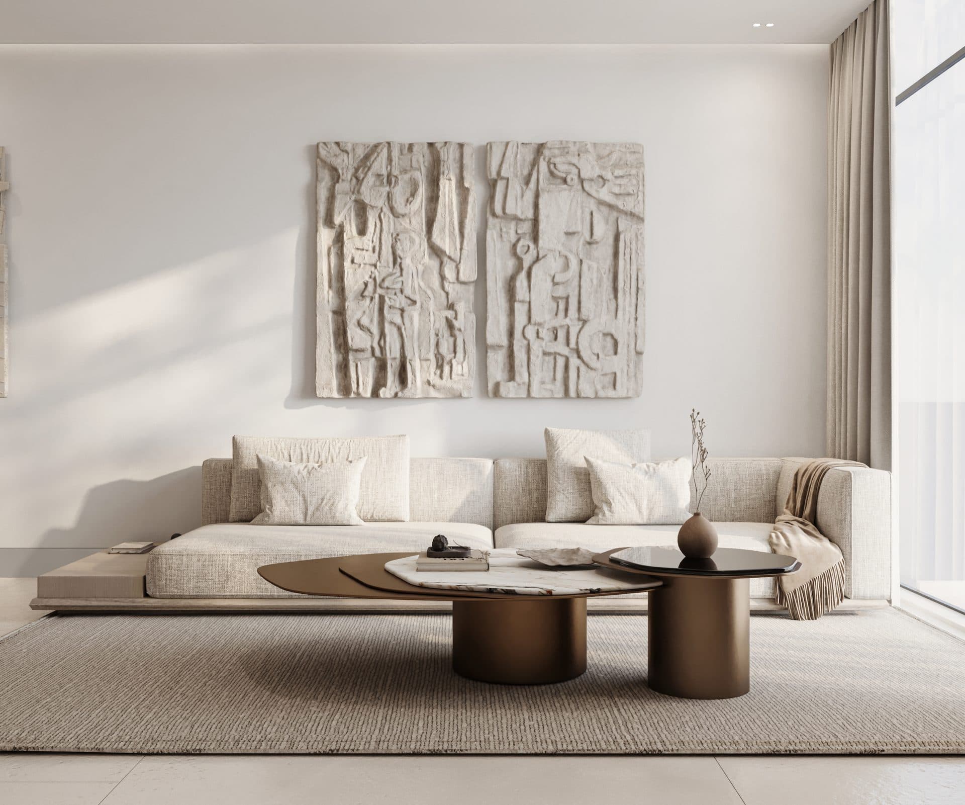 Aveline Residences — Living room