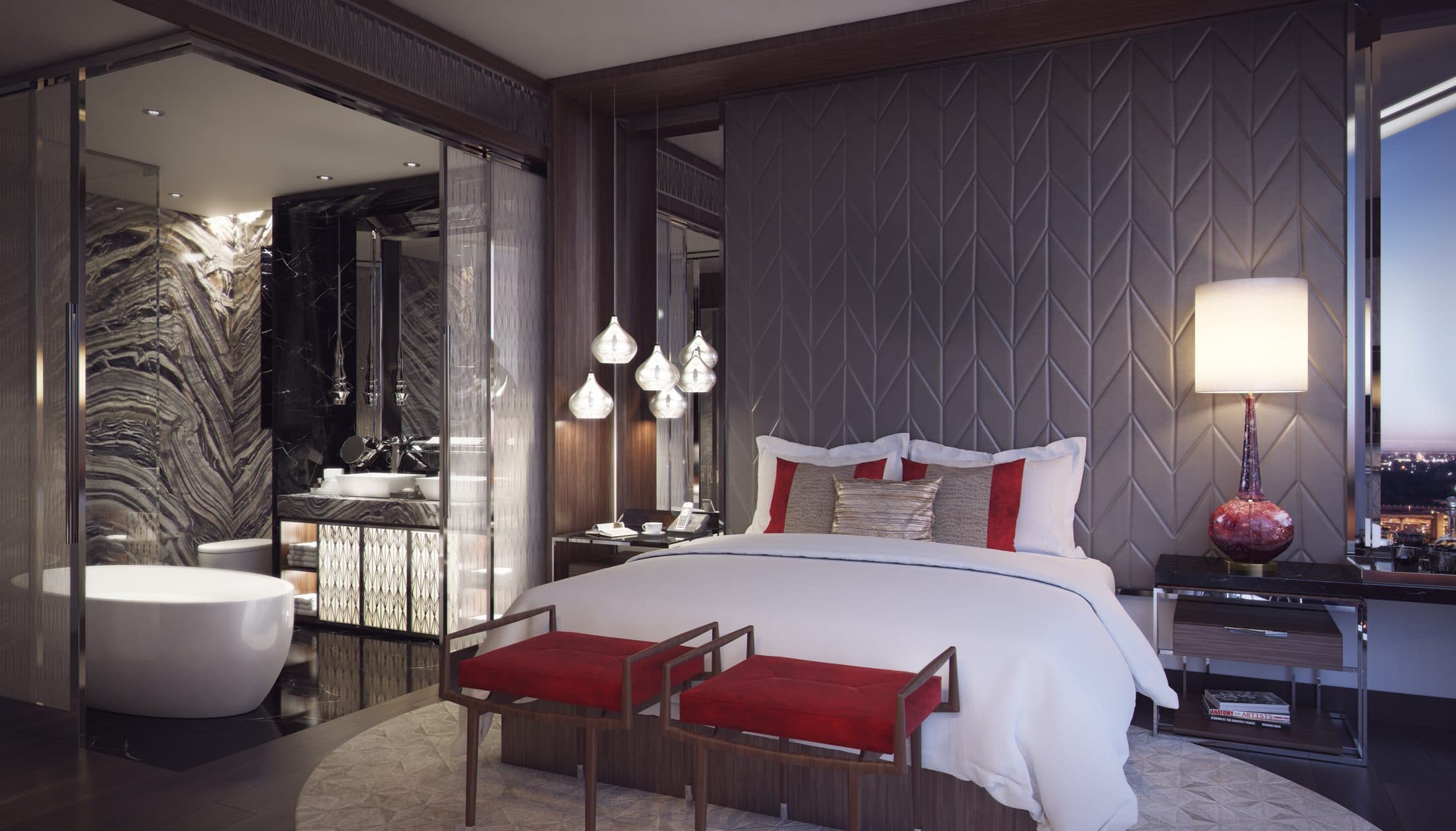 AYKON City — Tower B (Serviced Apartments) — Bedroom