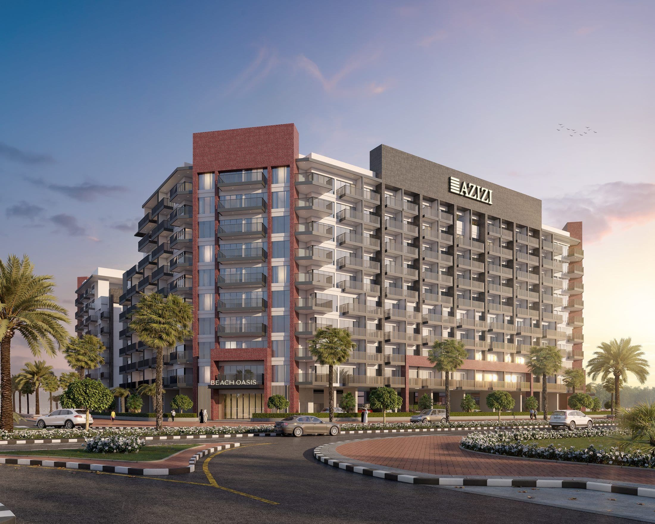 Azizi Beach Oasis I (Studio City) — Exterior 1