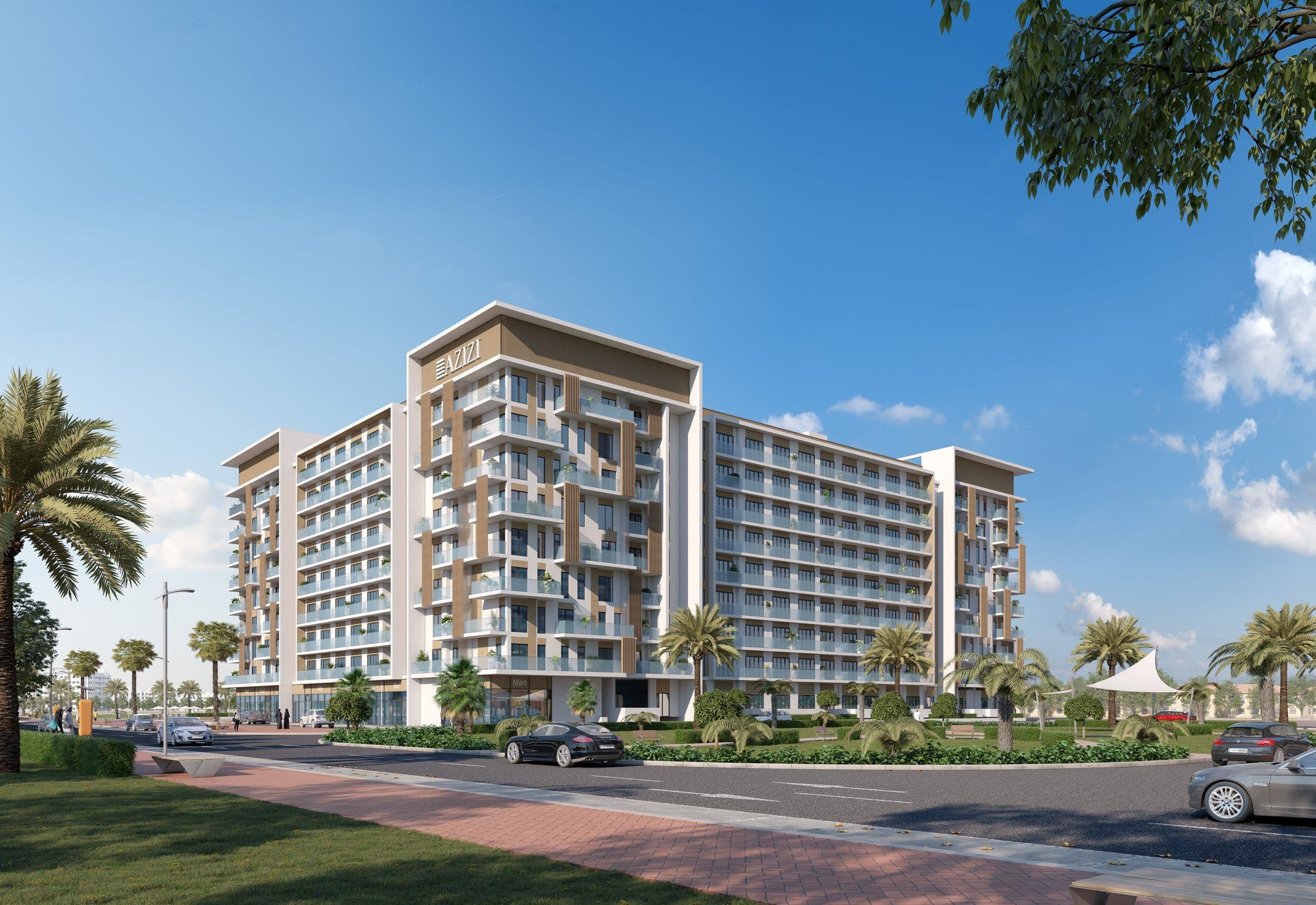 Azizi Beach Oasis 2 (Studio City) — Exterior 1