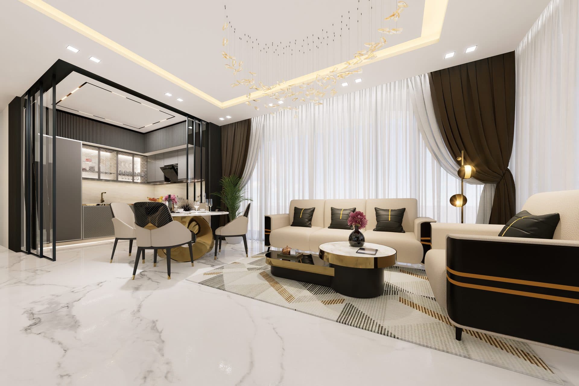 Bayz 101 by Danube — Living room