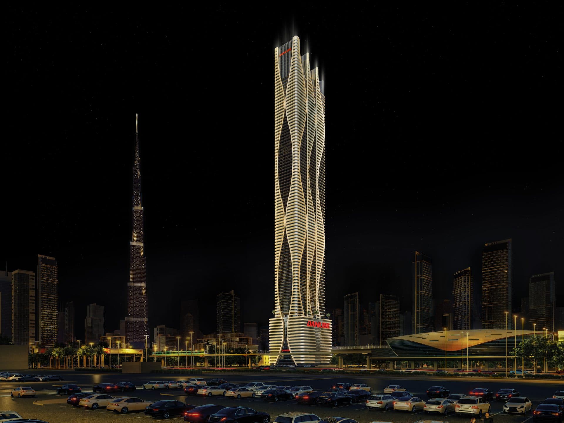 Bayz 101 by Danube — Tower exterior