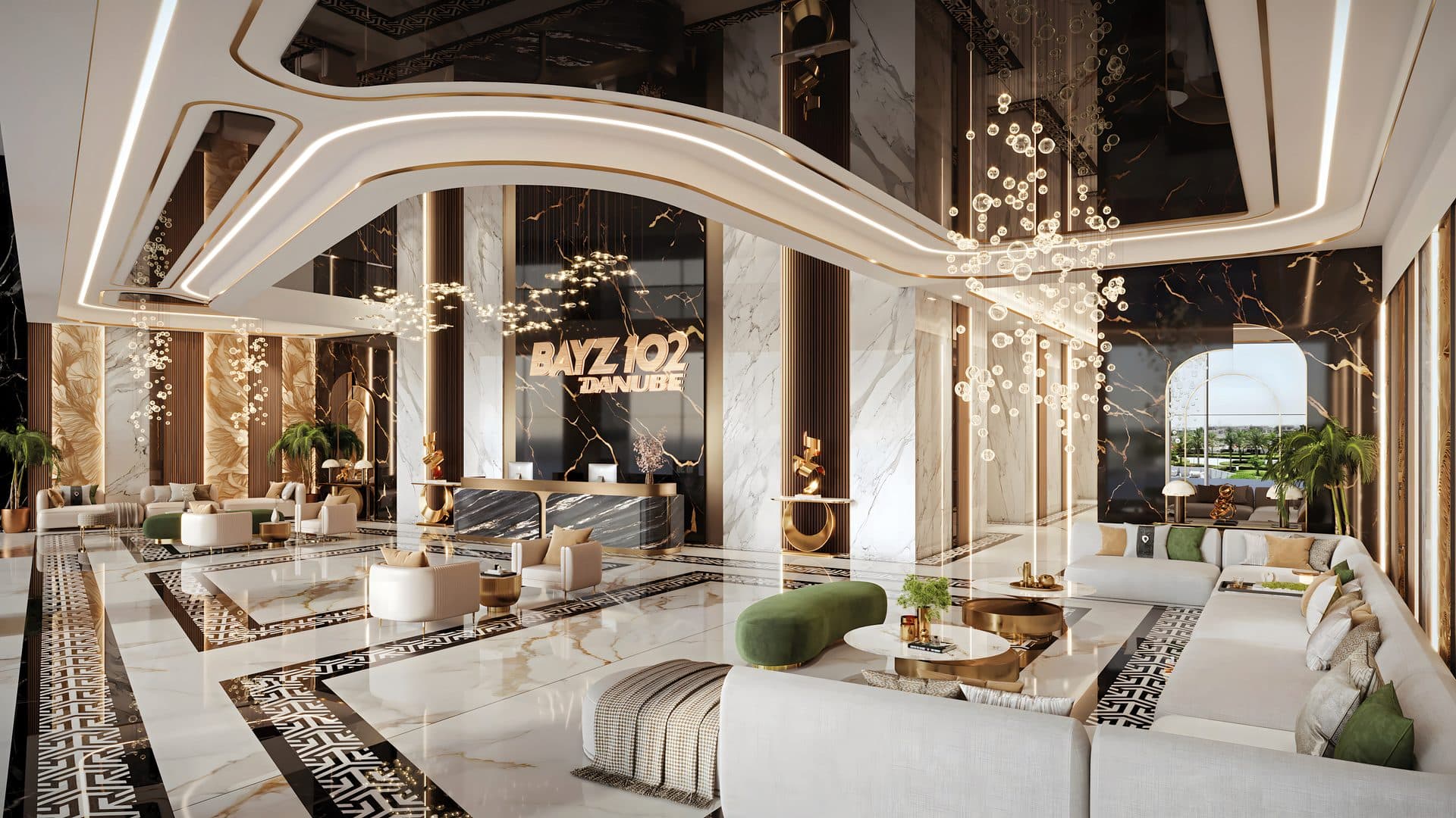 Bayz 102 by Danube — Reception lobby