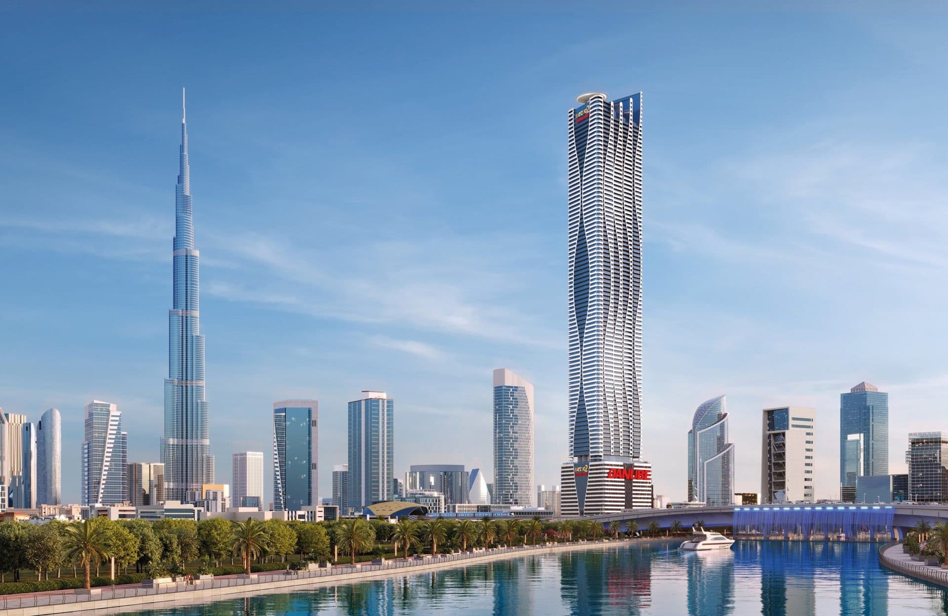 Bayz 102 by Danube — Tower exterior