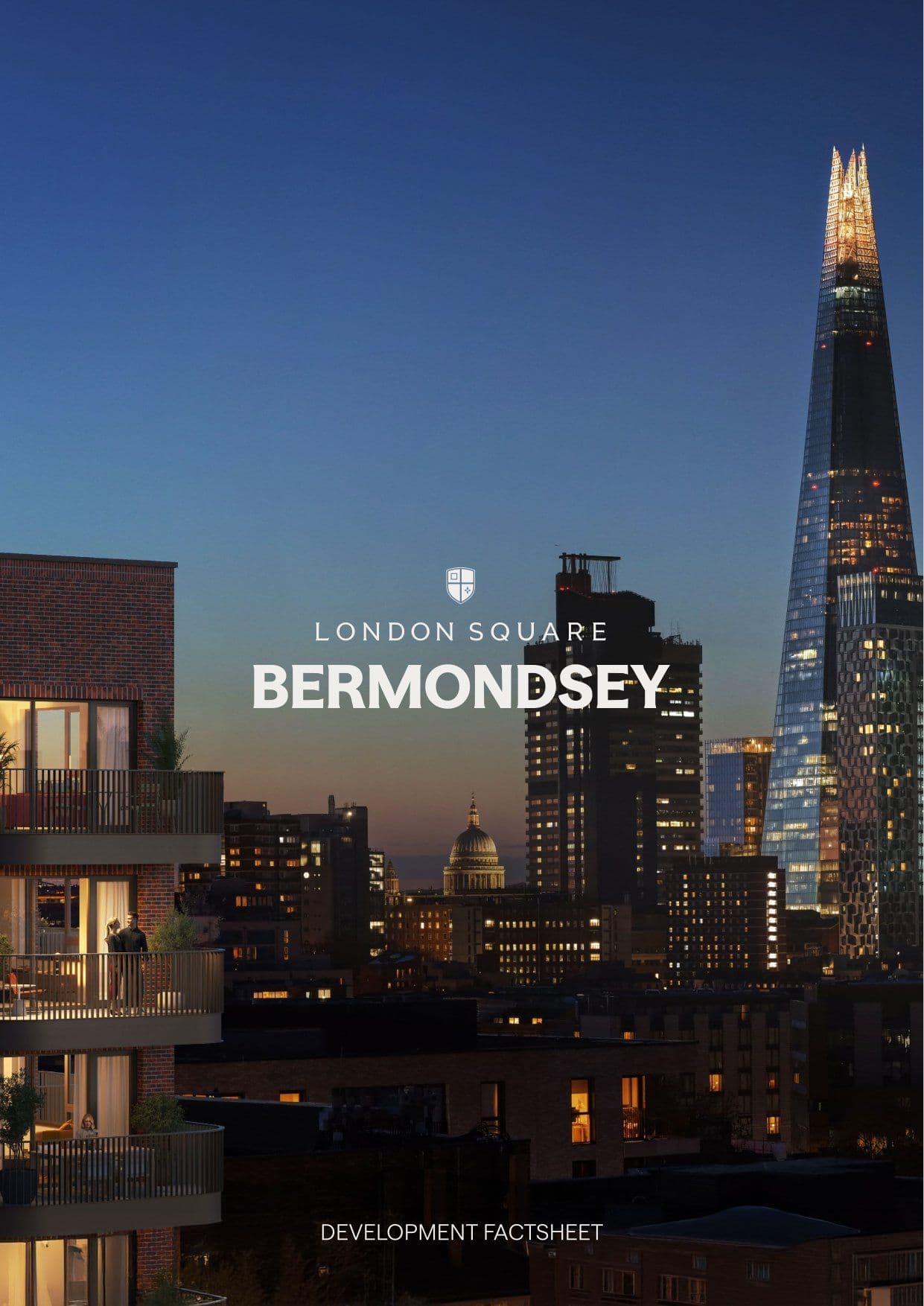 London Square Bermondsey — Cover shard view