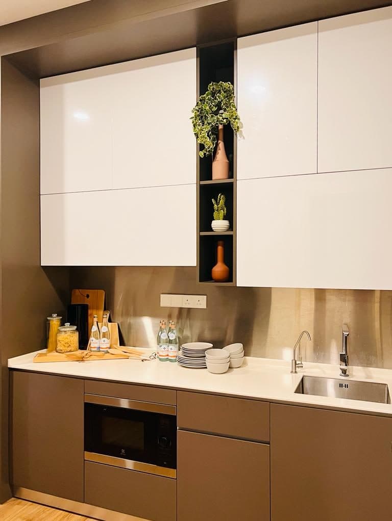 Ceylonz Suites, Bukit Ceylon, KL — Kitchen