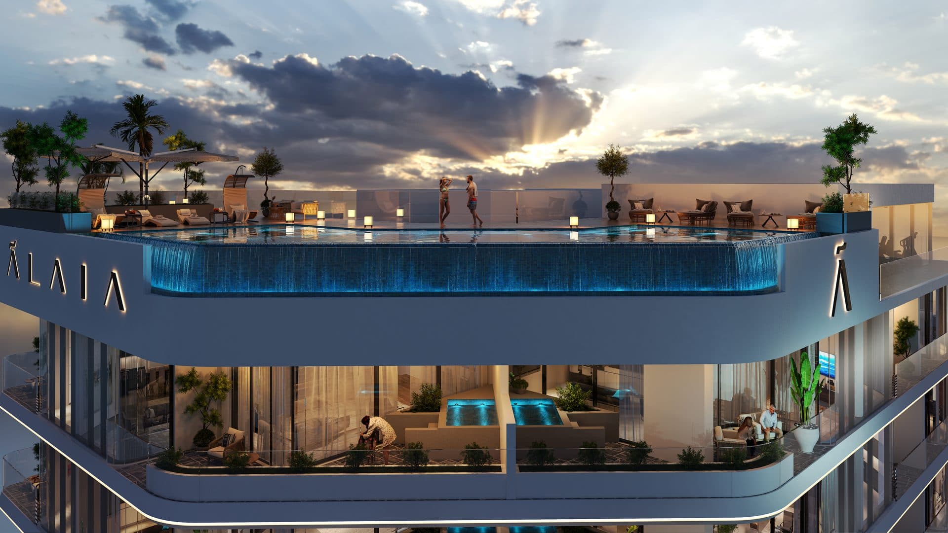 Chelsea Gardens — Rooftop pool