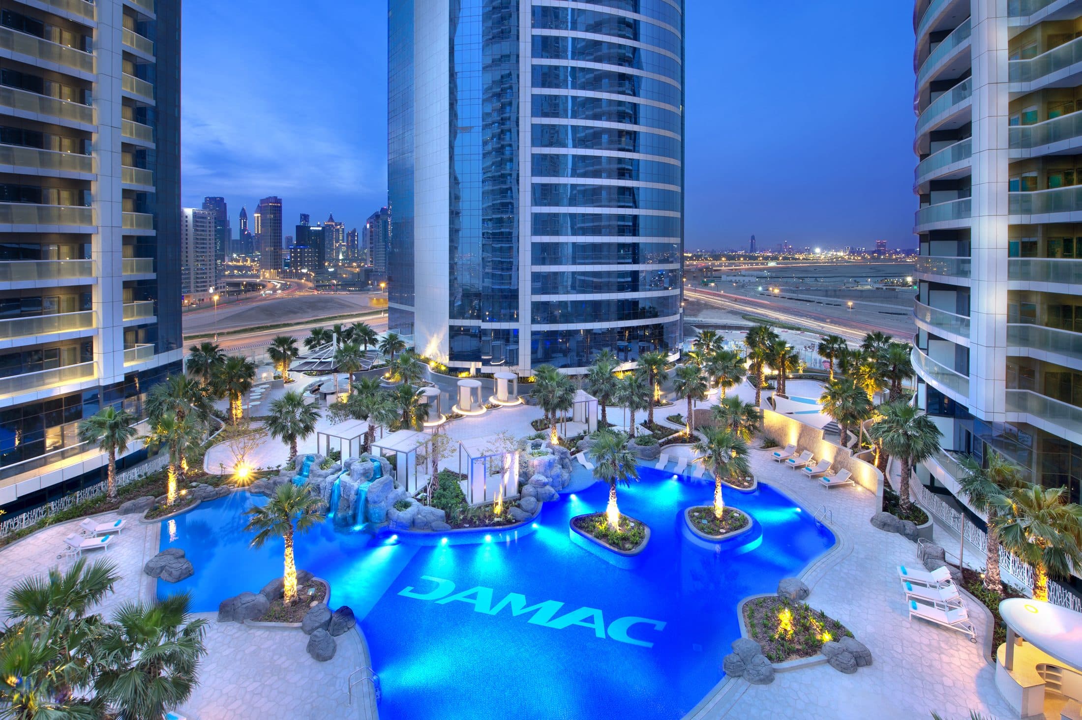 DAMAC Towers by Paramount — Residences — Pool amenity deck