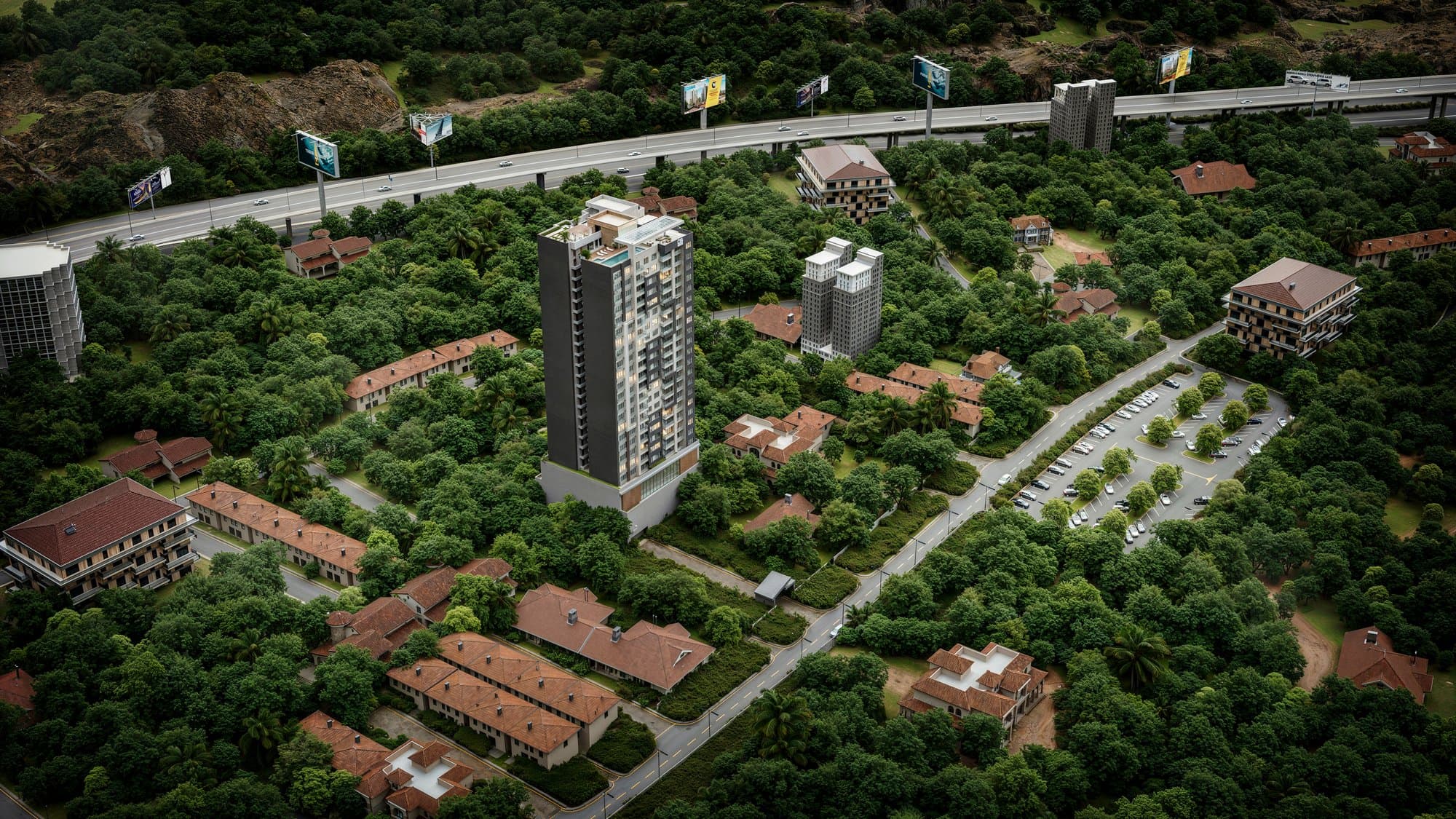 DG West — Exterior aerial