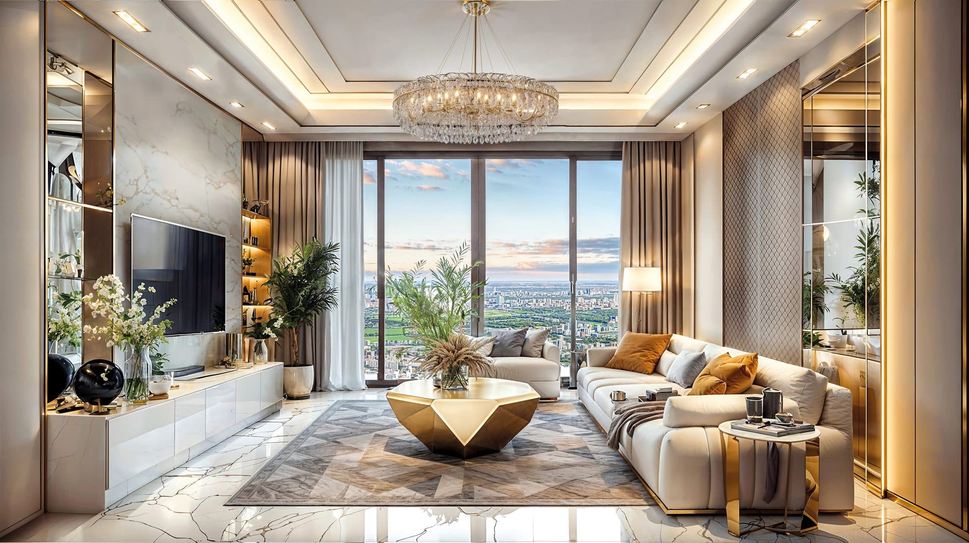 Diamondz by Danube — Living room