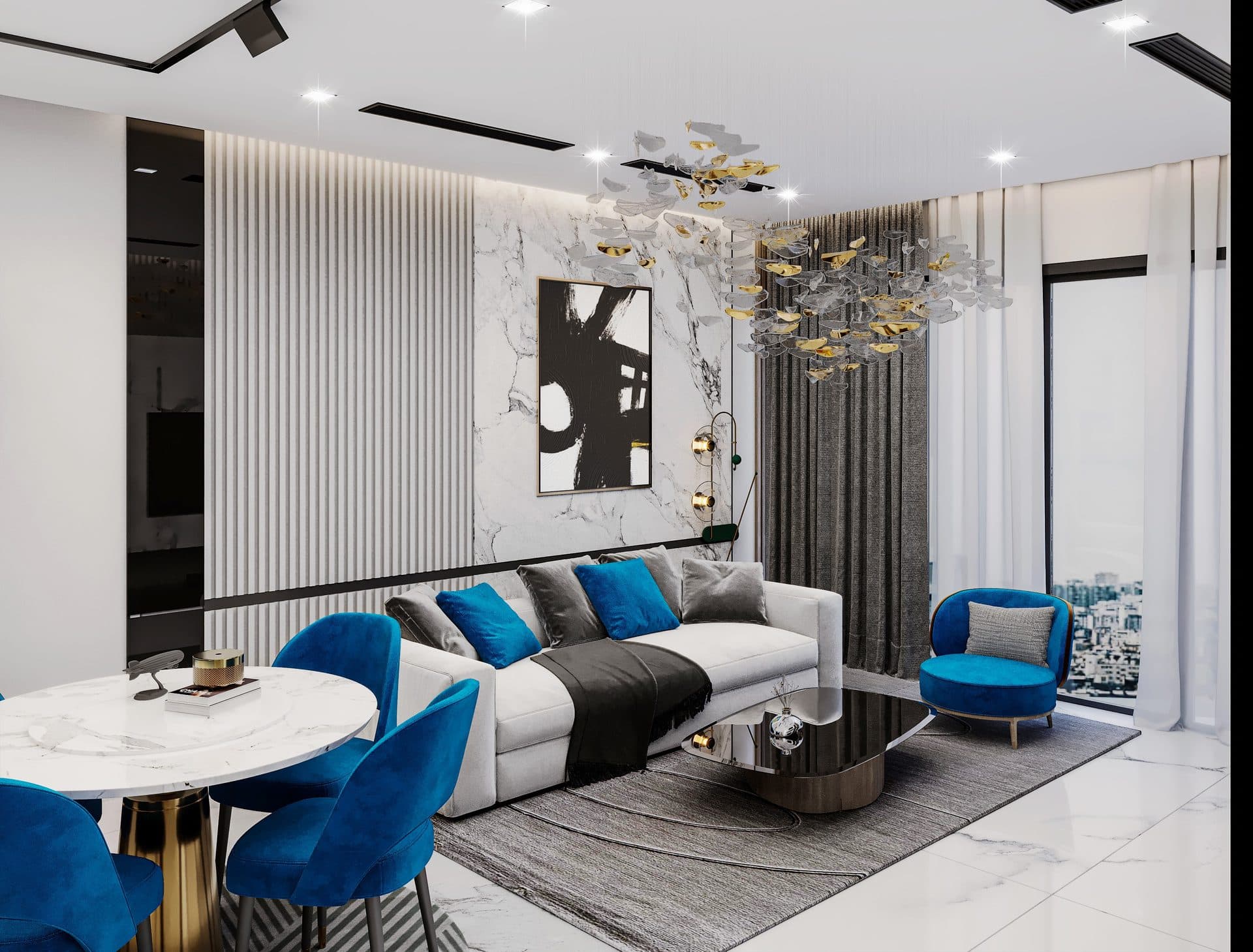 Elitz 2 by Danube — Living room