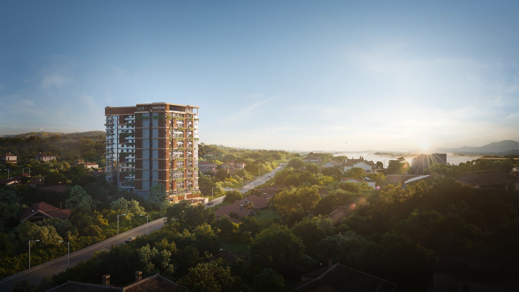 Enzo Residence — Exterior aerial