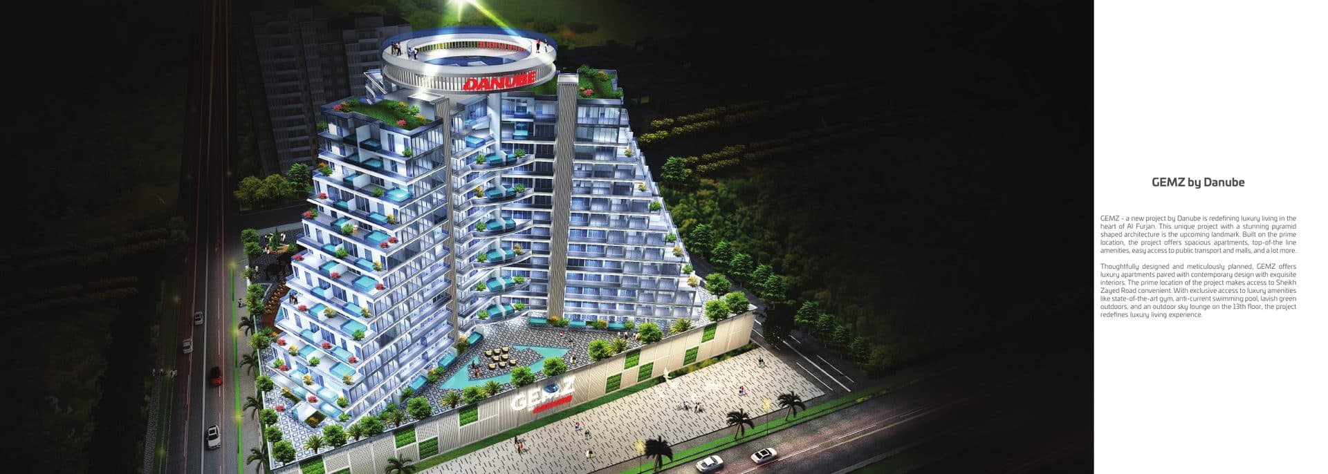 Gemz by Danube — Tower exterior