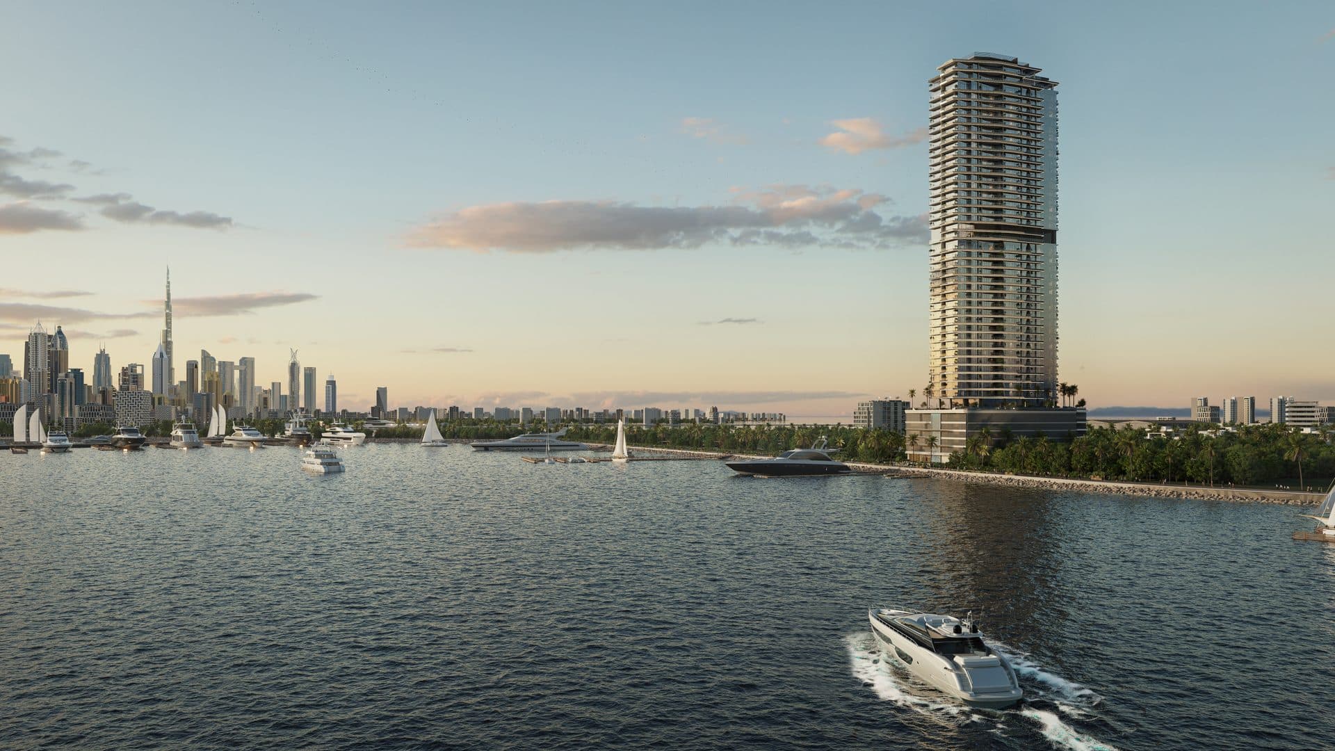 Il Vento — Exterior skyline