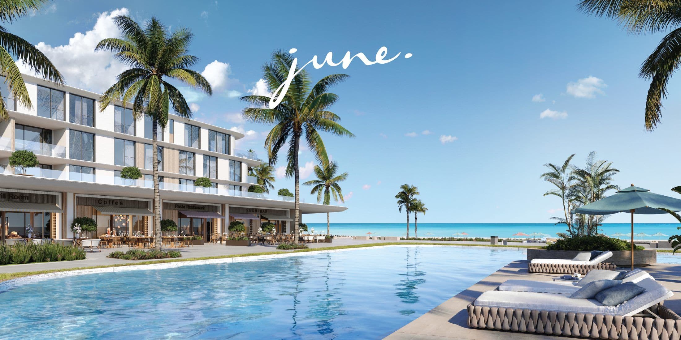 June — Hero pool retail