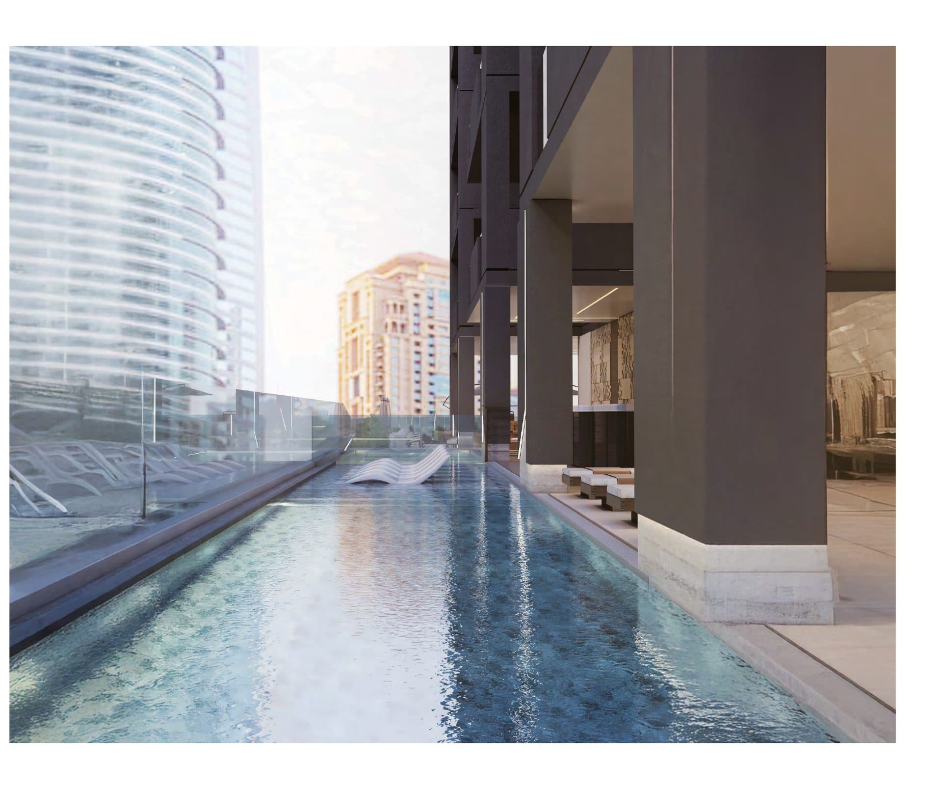 Kingdom Gate — Infinity pool