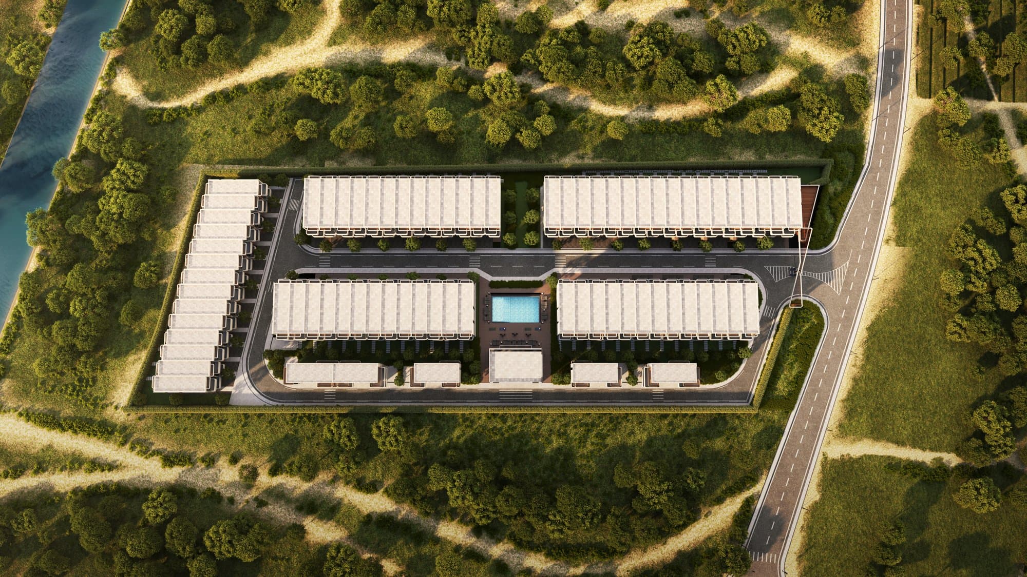 La Dimora — Exterior aerial