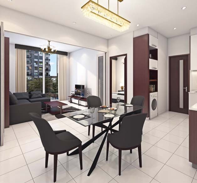 Lawnz by Danube — Living dining