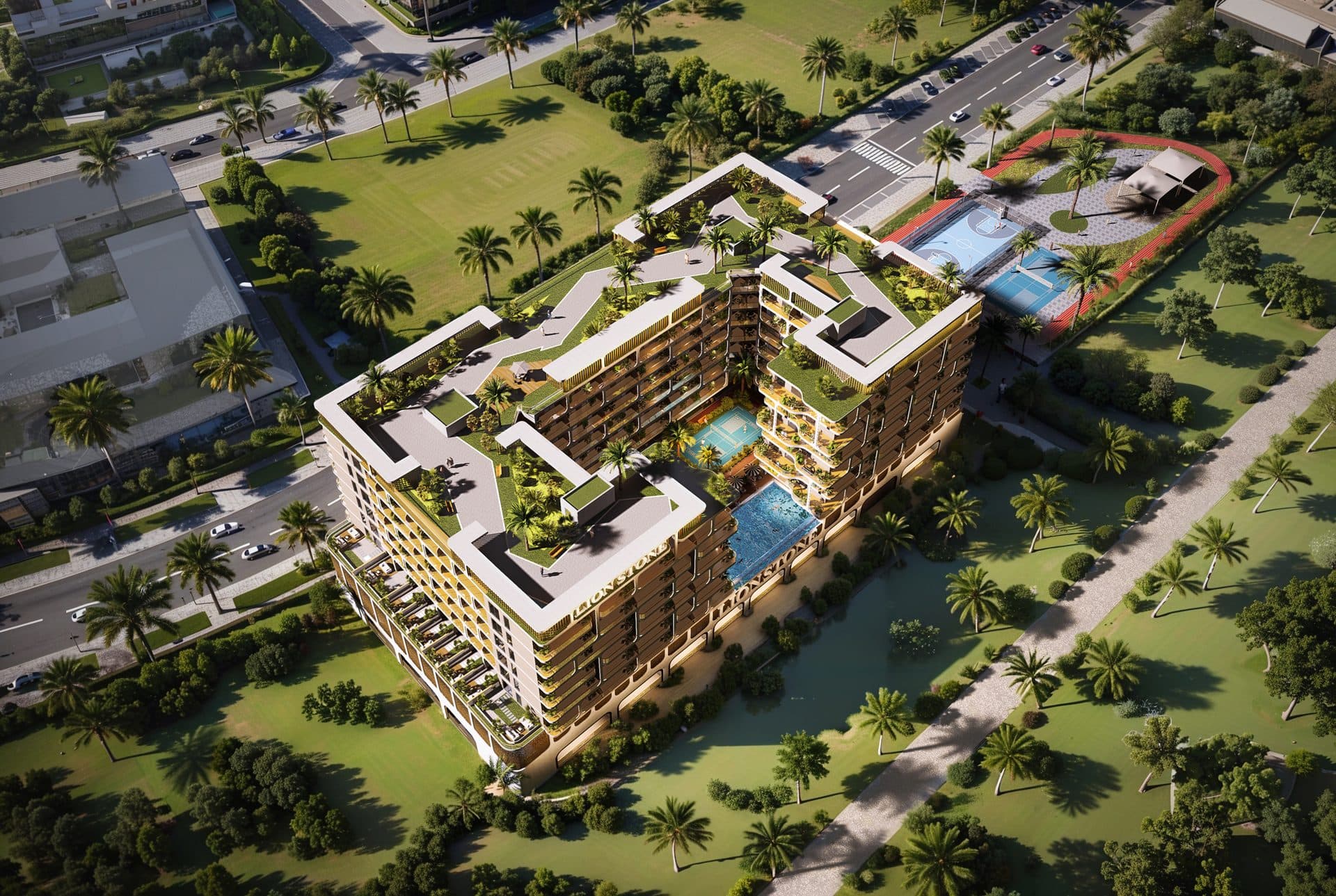 Listone Residence — Aerial
