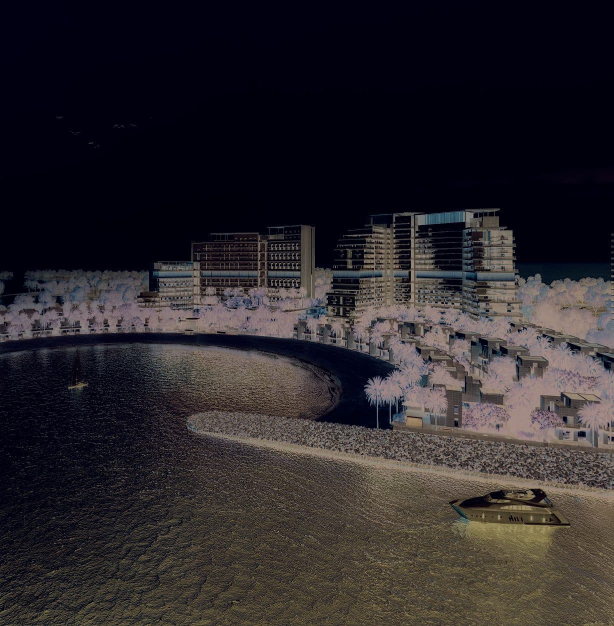 Nasim Al Bahr Residences (The Luxury Collection) — Aerial resort