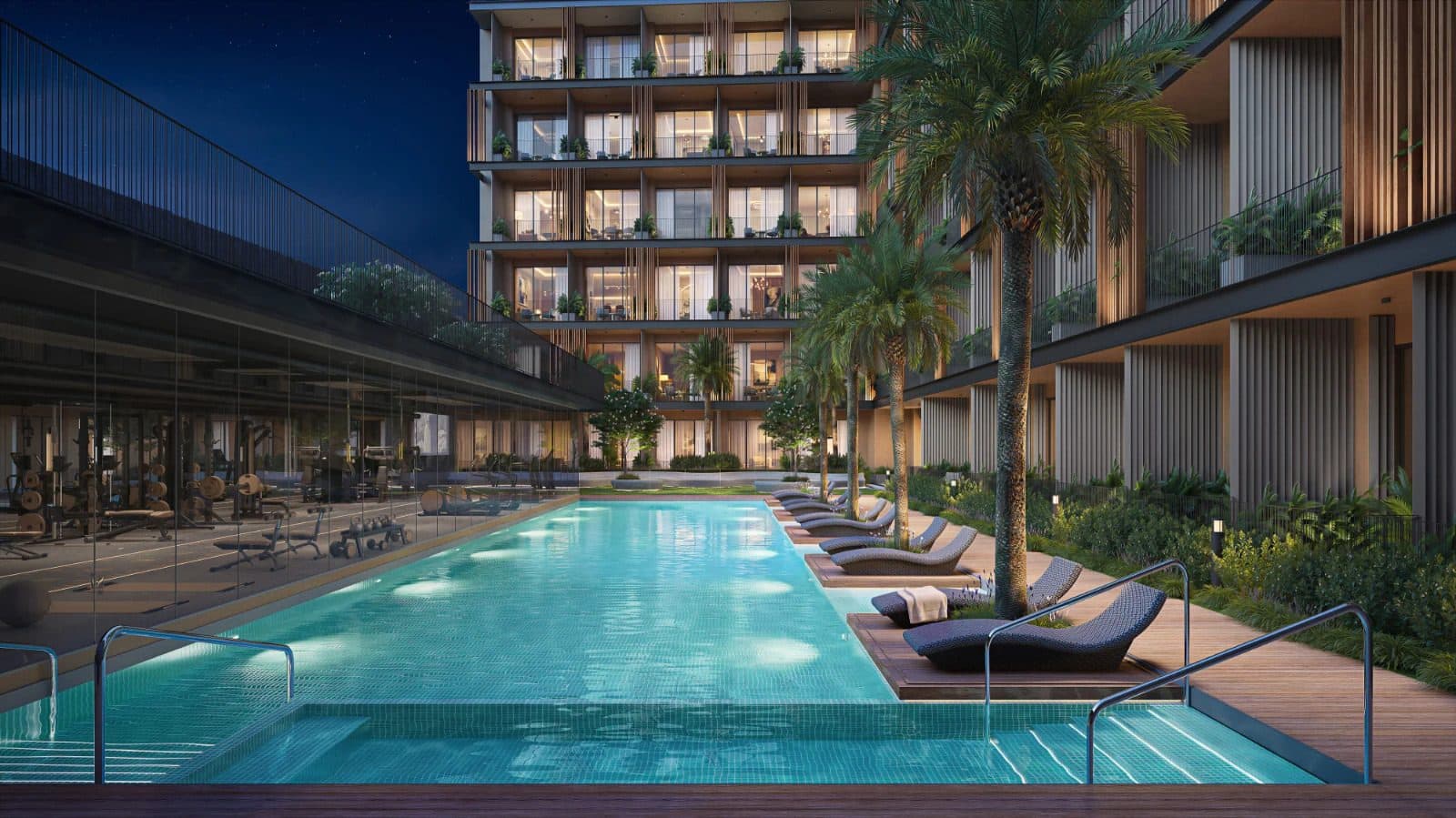 Native Haus — Pool courtyard