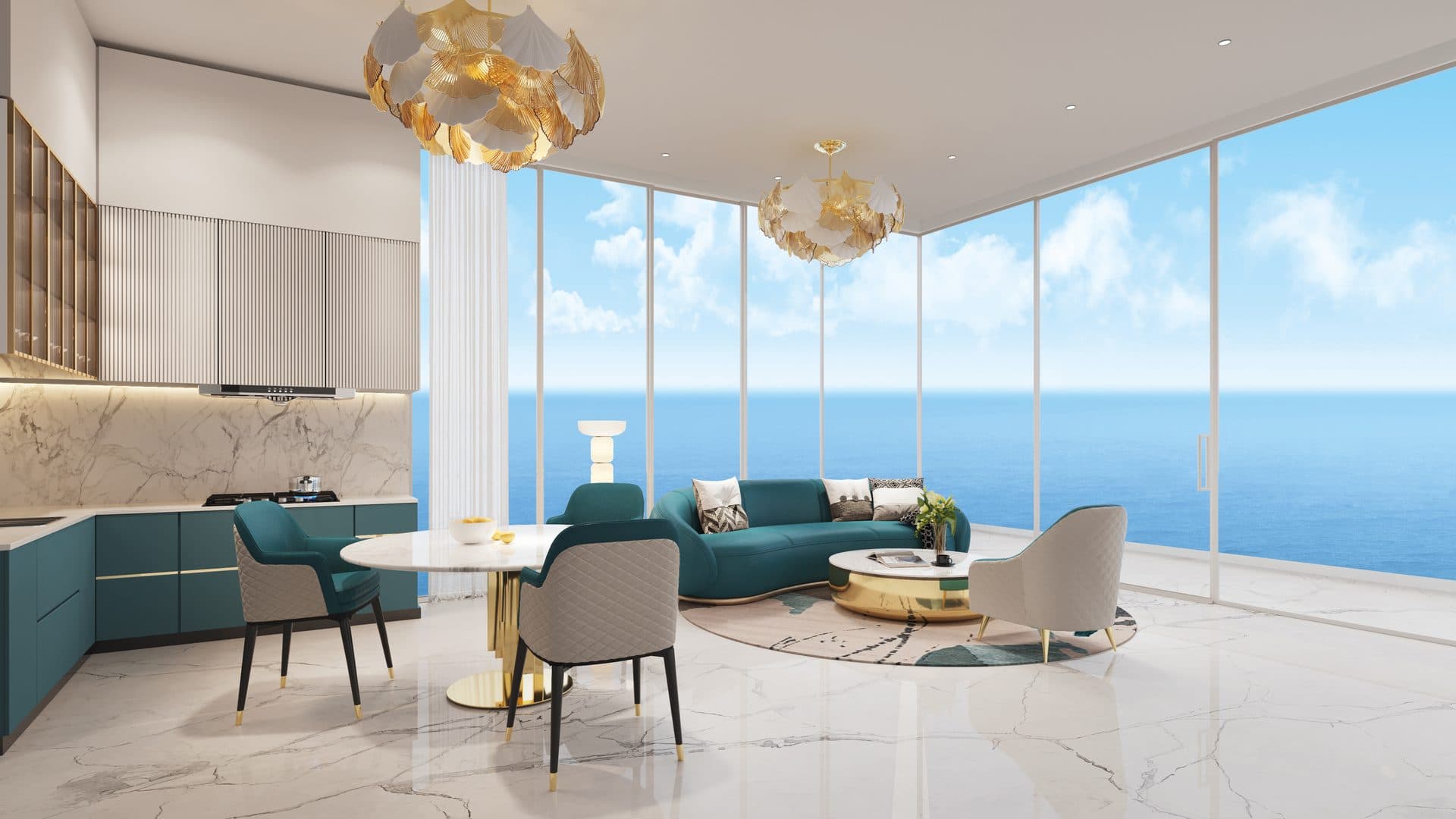 Oceanz by Danube — Living room