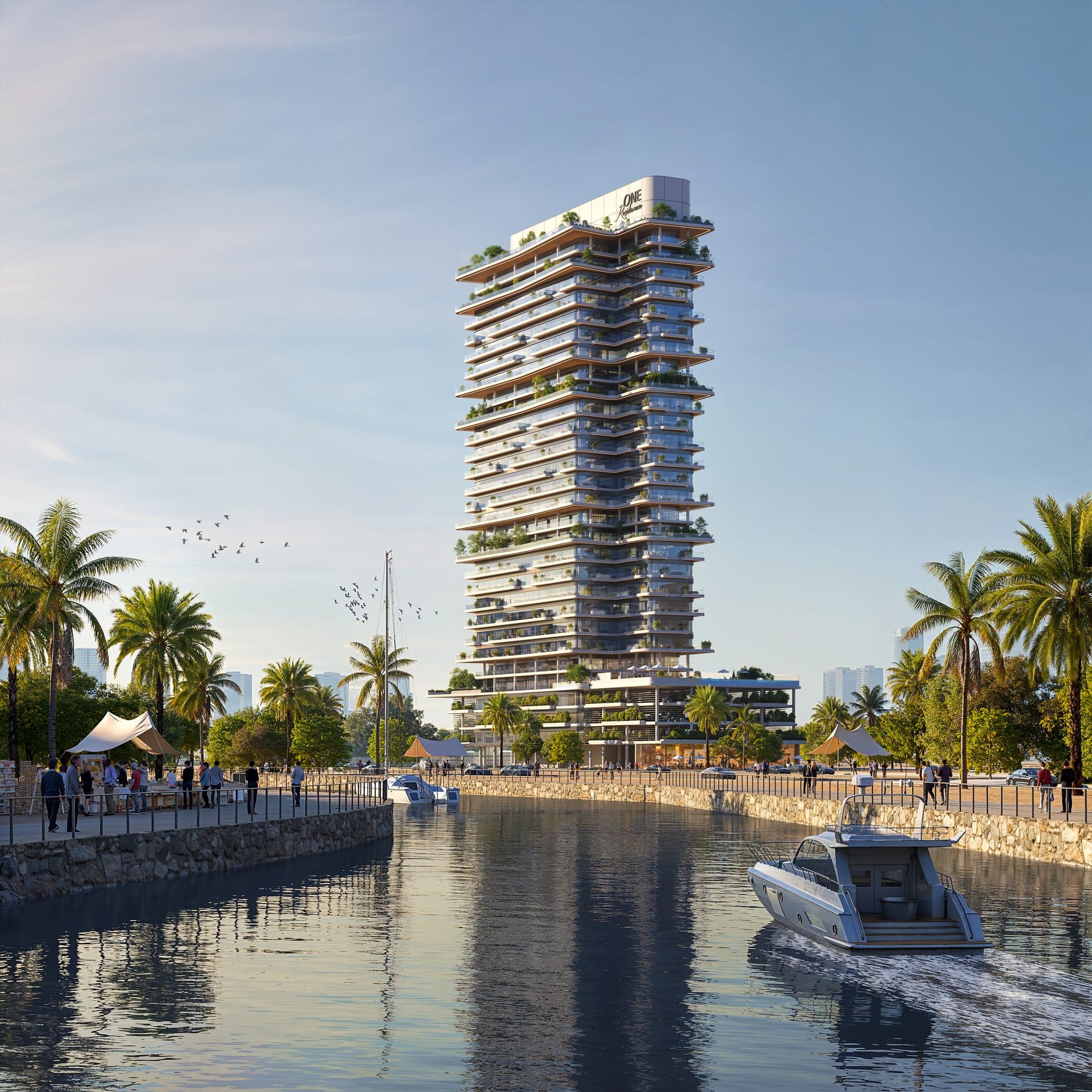 One Residence — Exterior marina