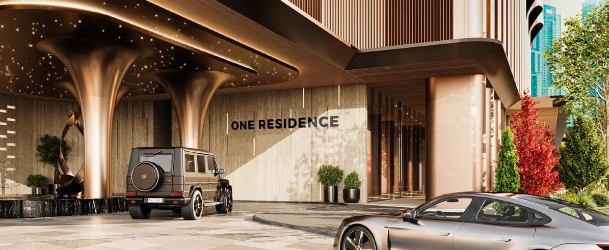 One Residence — Entrance