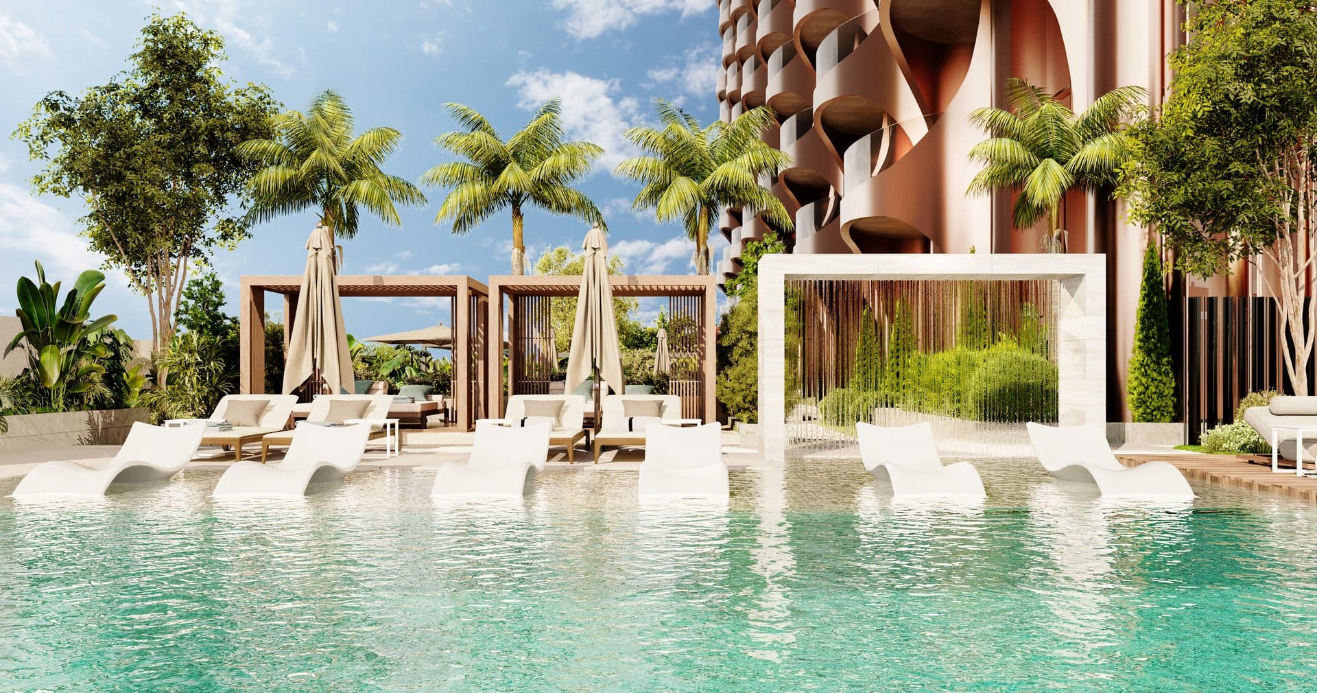 One Residence — Infinity pool