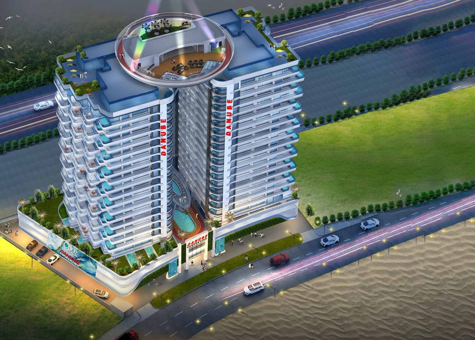 Opalz by Danube — Tower exterior