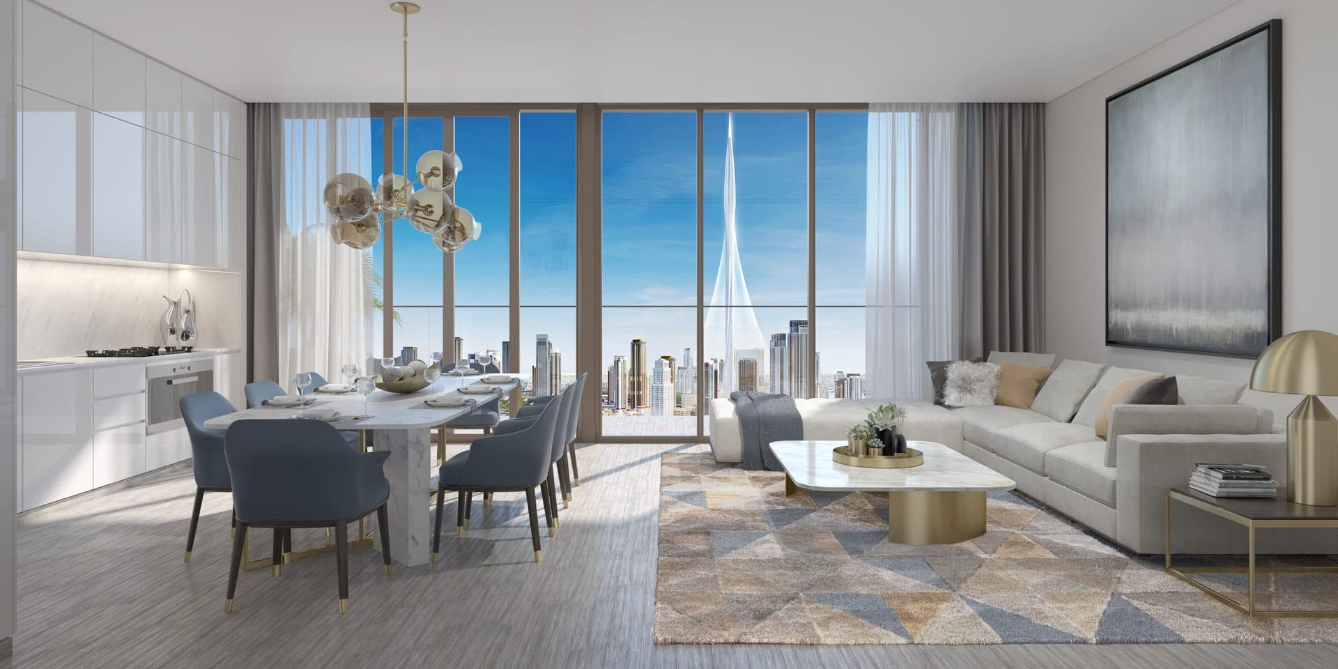 Palace Residences — Living room