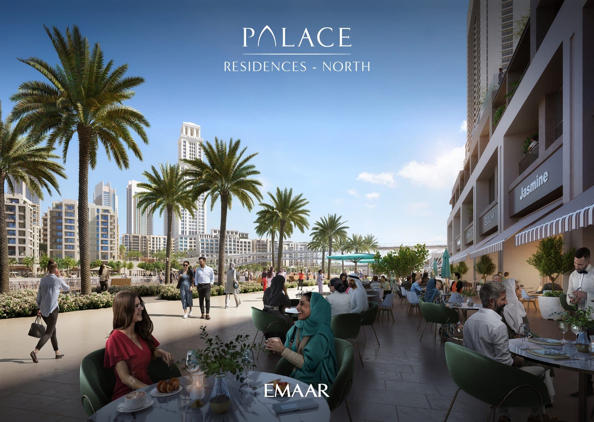 Palace Residences North — Promenade
