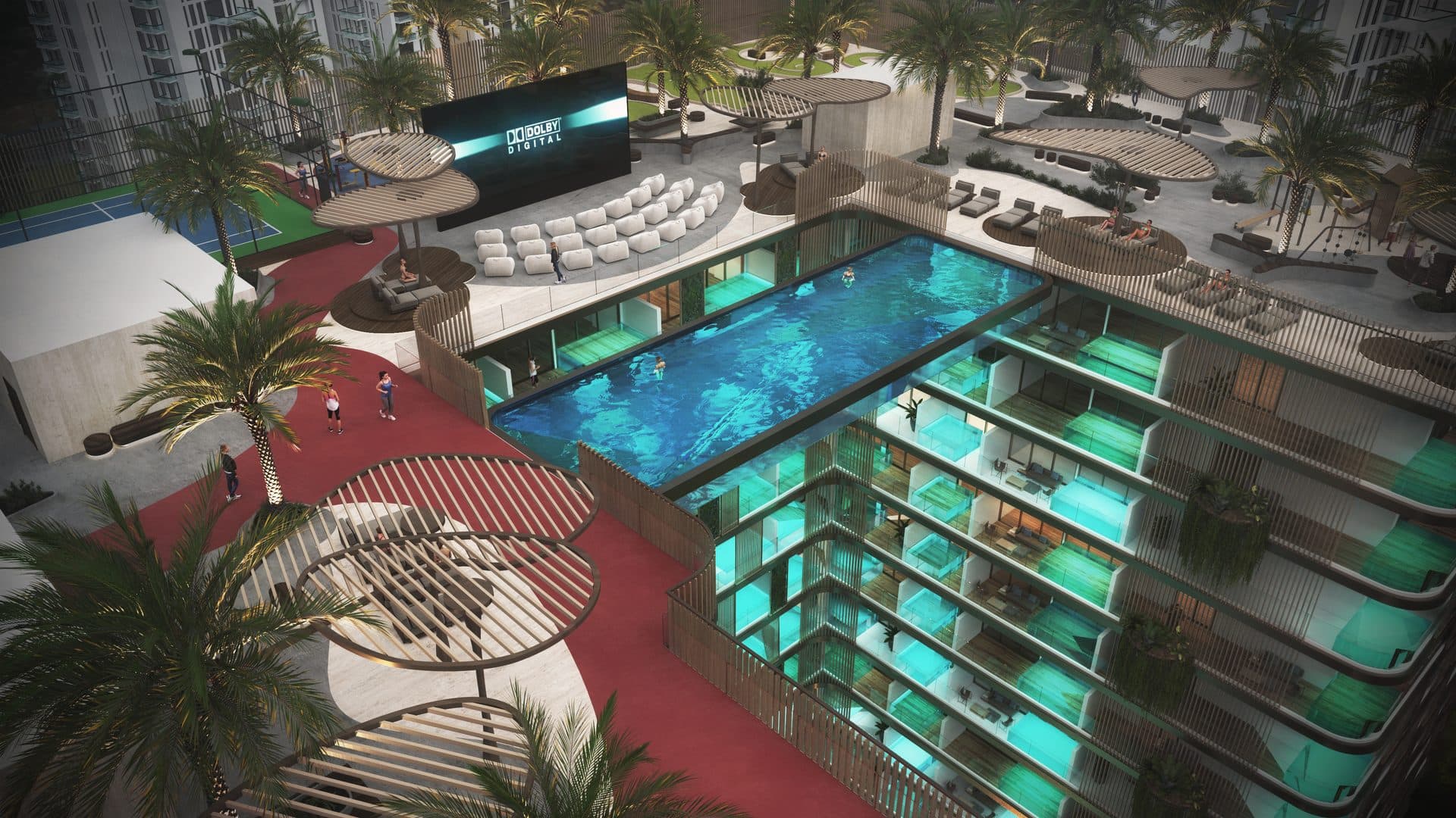 Peace Lagoons II — Infinity pool