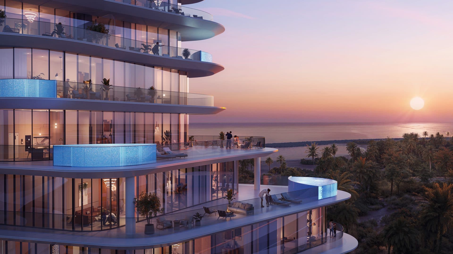 Pelagia — Exterior sunset