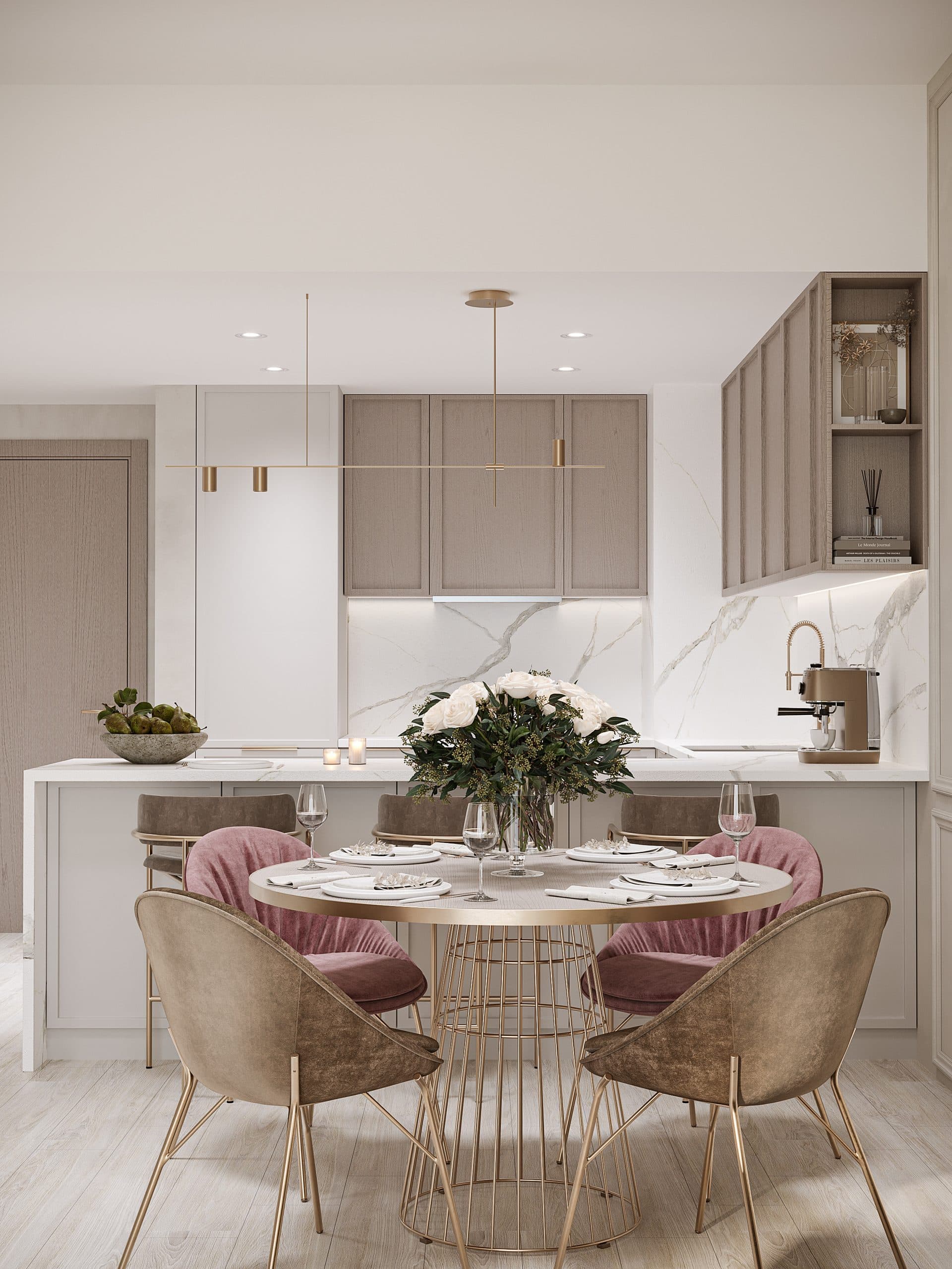 Q Gardens Lofts 2 — Kitchen dining