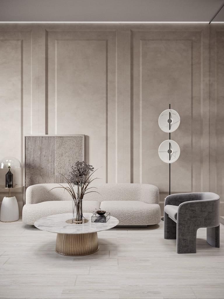 Q Gardens Lofts 2 — Living room